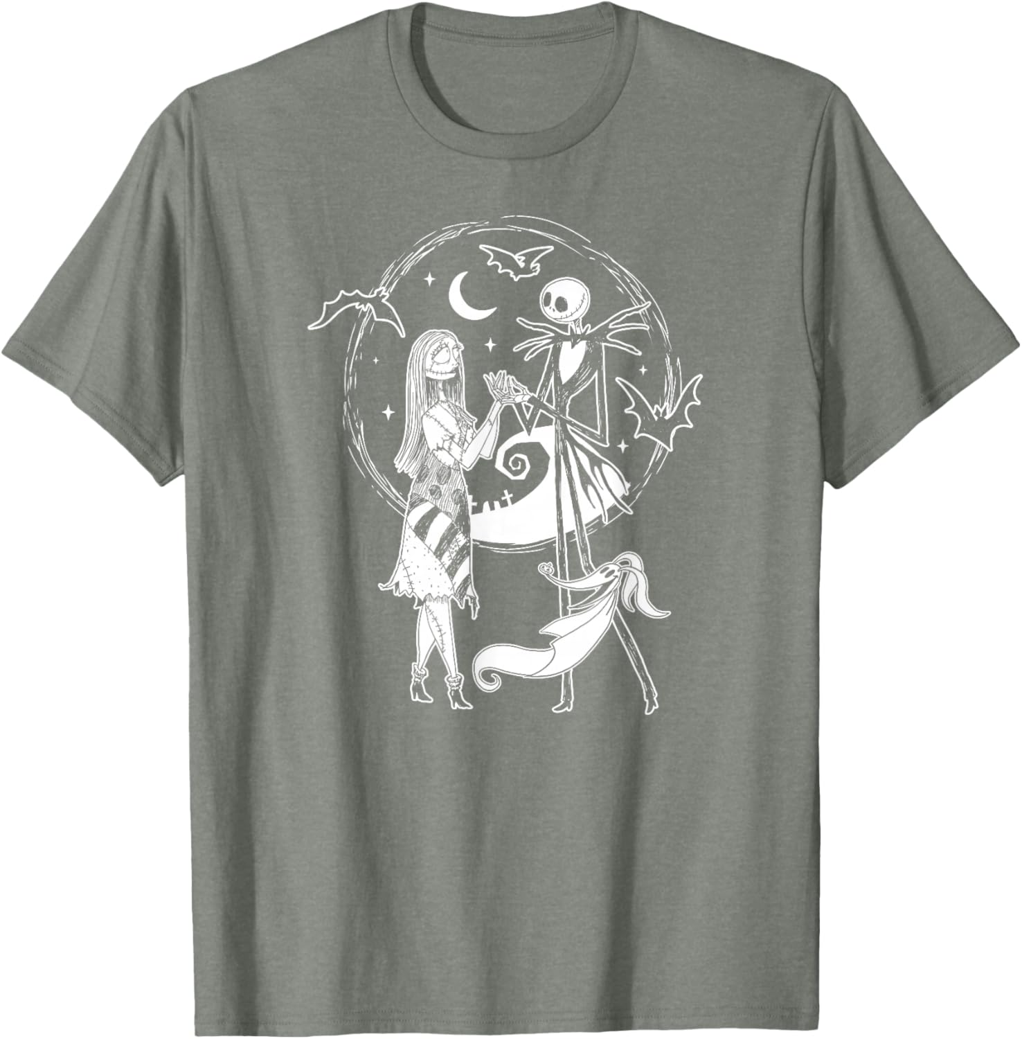 Jack Skellington Sally Zero T-Shirt for Nightmare Before Christmas Fans - 9