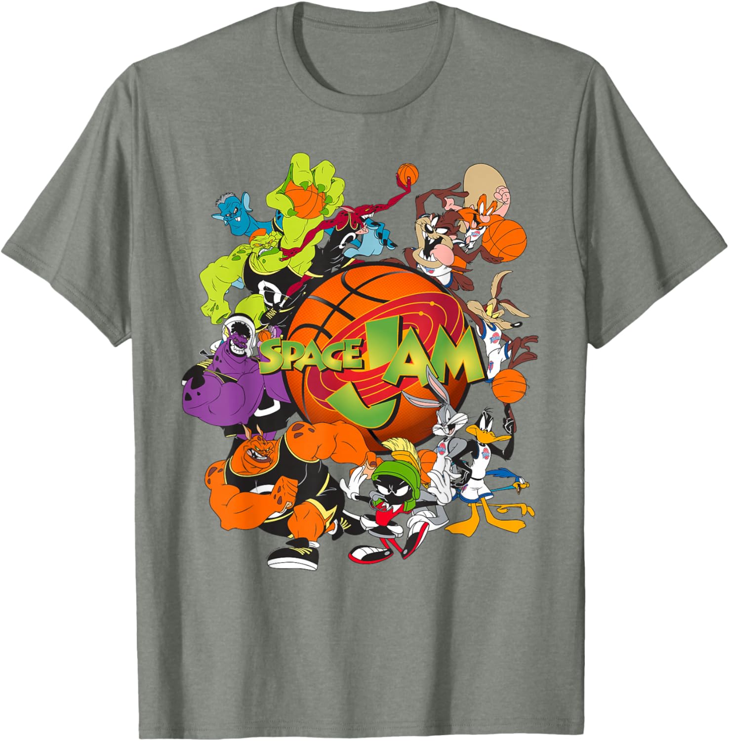 Space Jam Monstars and Tune Squad T-Shirt for Fans and Players - 3