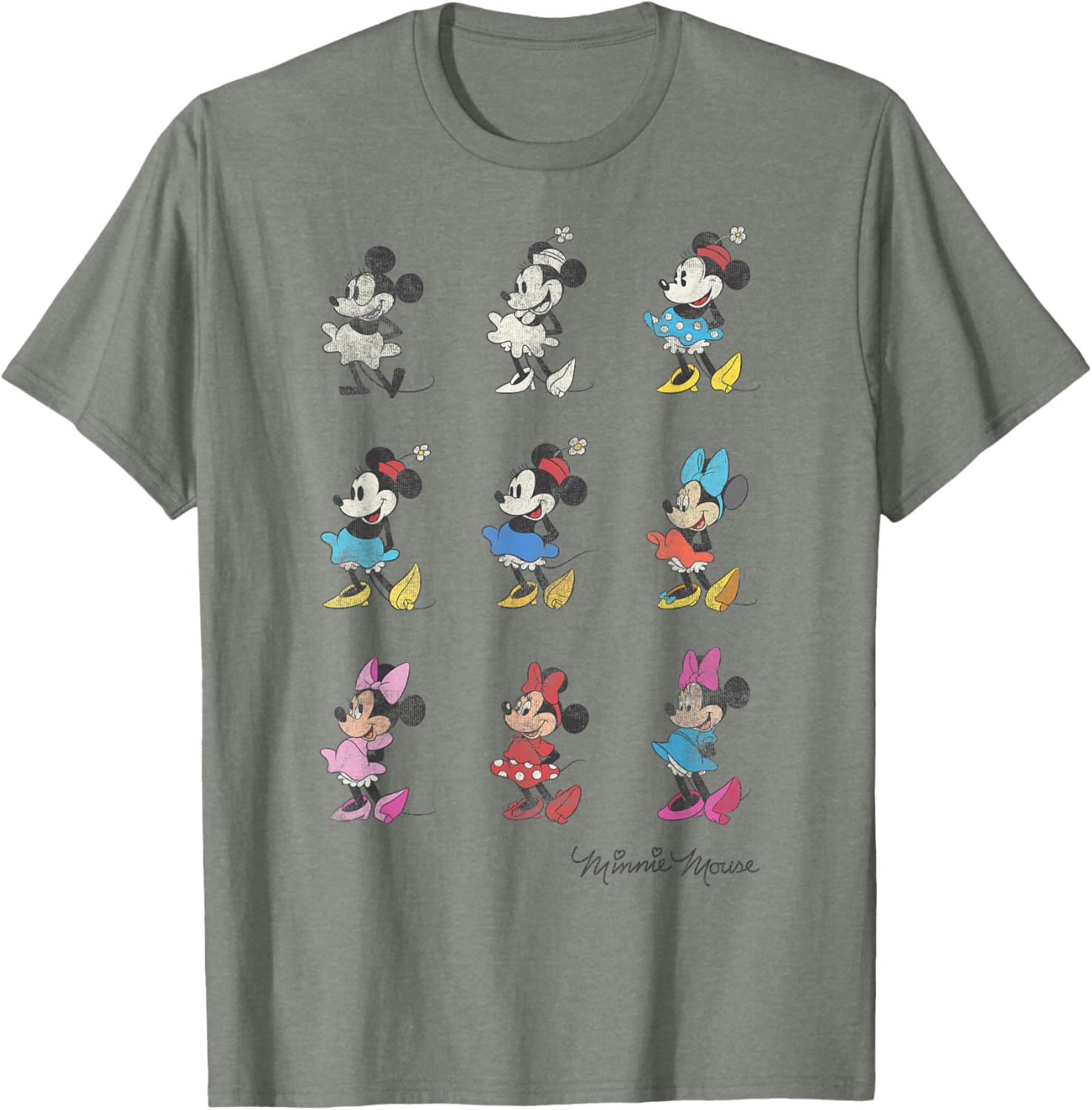 Disney Mickey And Friends Minnie Mouse Vintage T-Shirt for Kids - 2