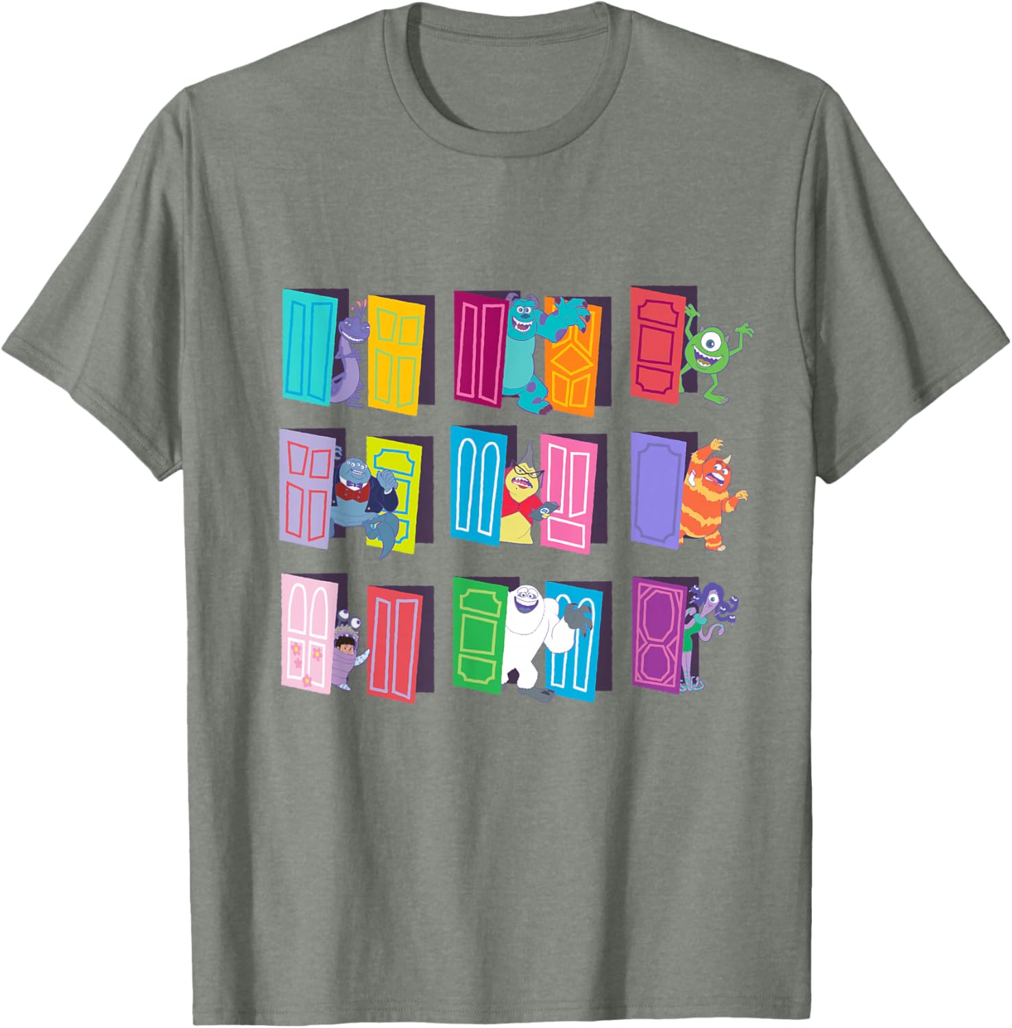 Monsters Inc Doors T-Shirt for Kids and Adults - Fun Disney Apparel - 14