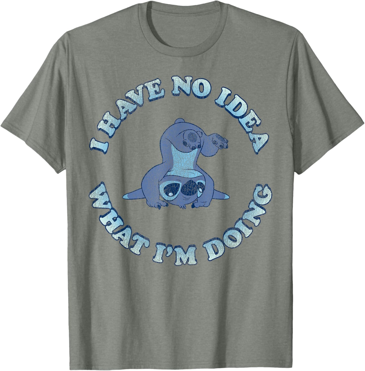 Disney Lilo and Stitch I Have No Idea What Im Doing T-Shirt for Fun Fashion - 1