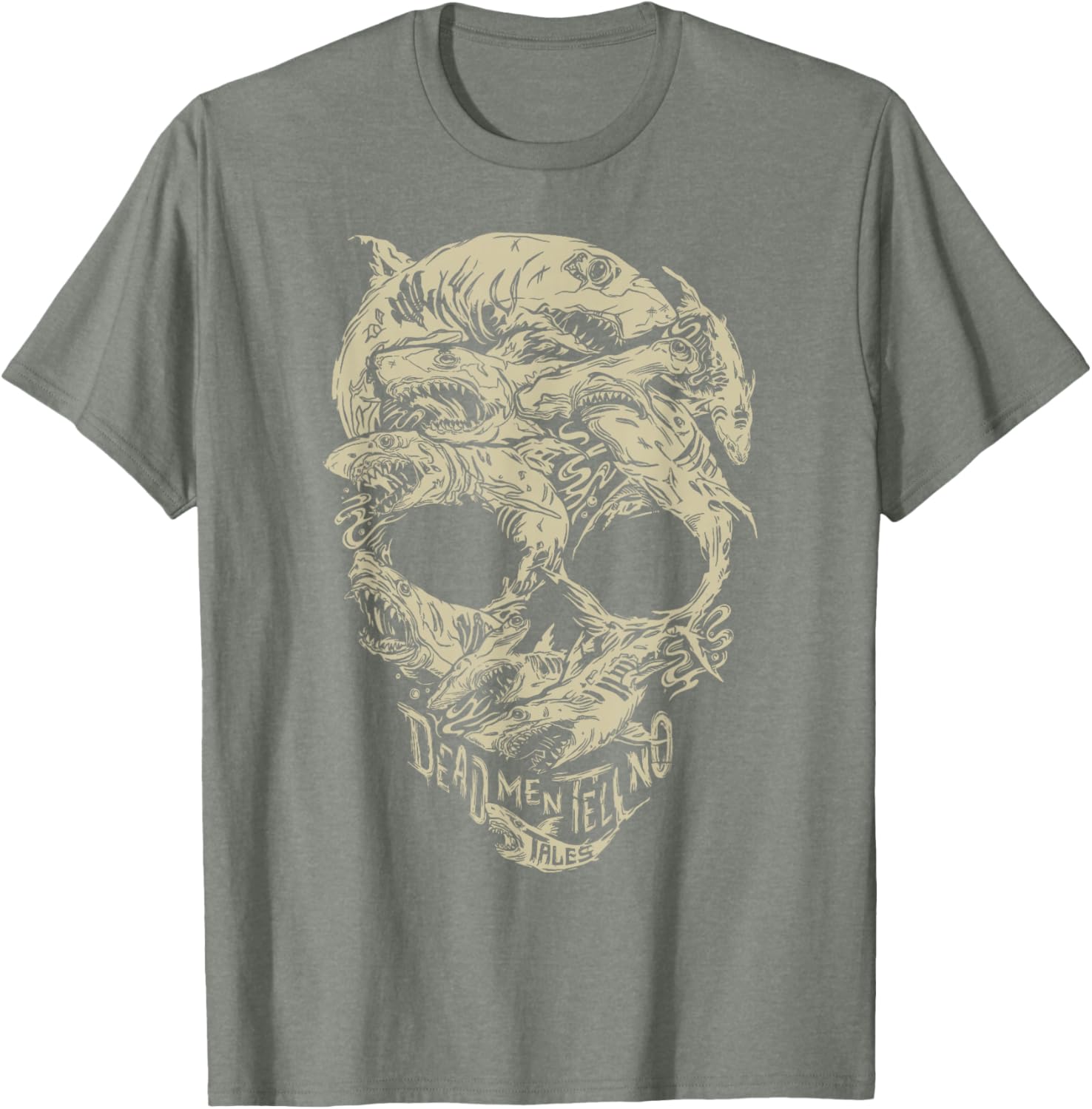 Disney Pirates Shark Skull T-Shirt for Fun Adventure Lovers - 3