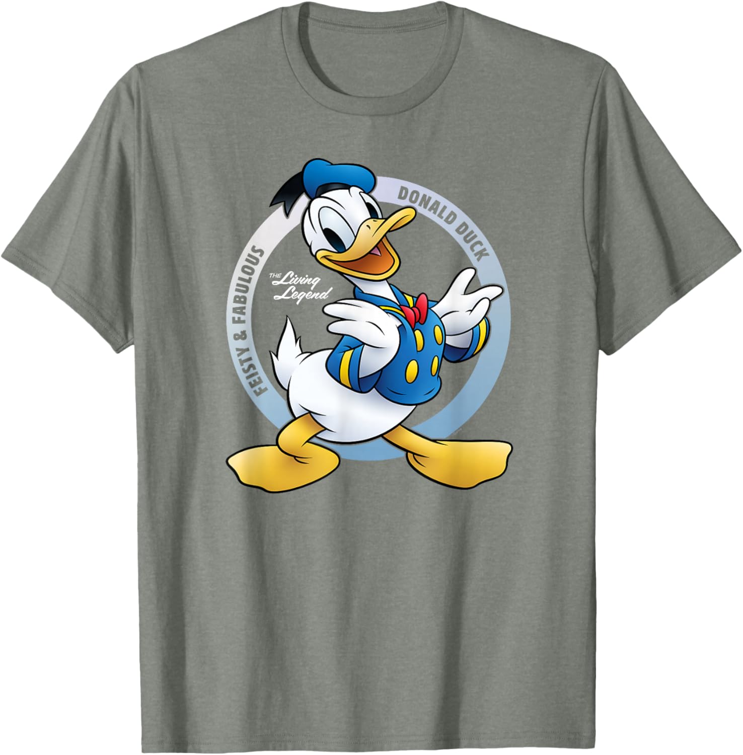 Celebrate 90 Years of Donald Duck with the Feisty & Fabulous T-Shirt - 1