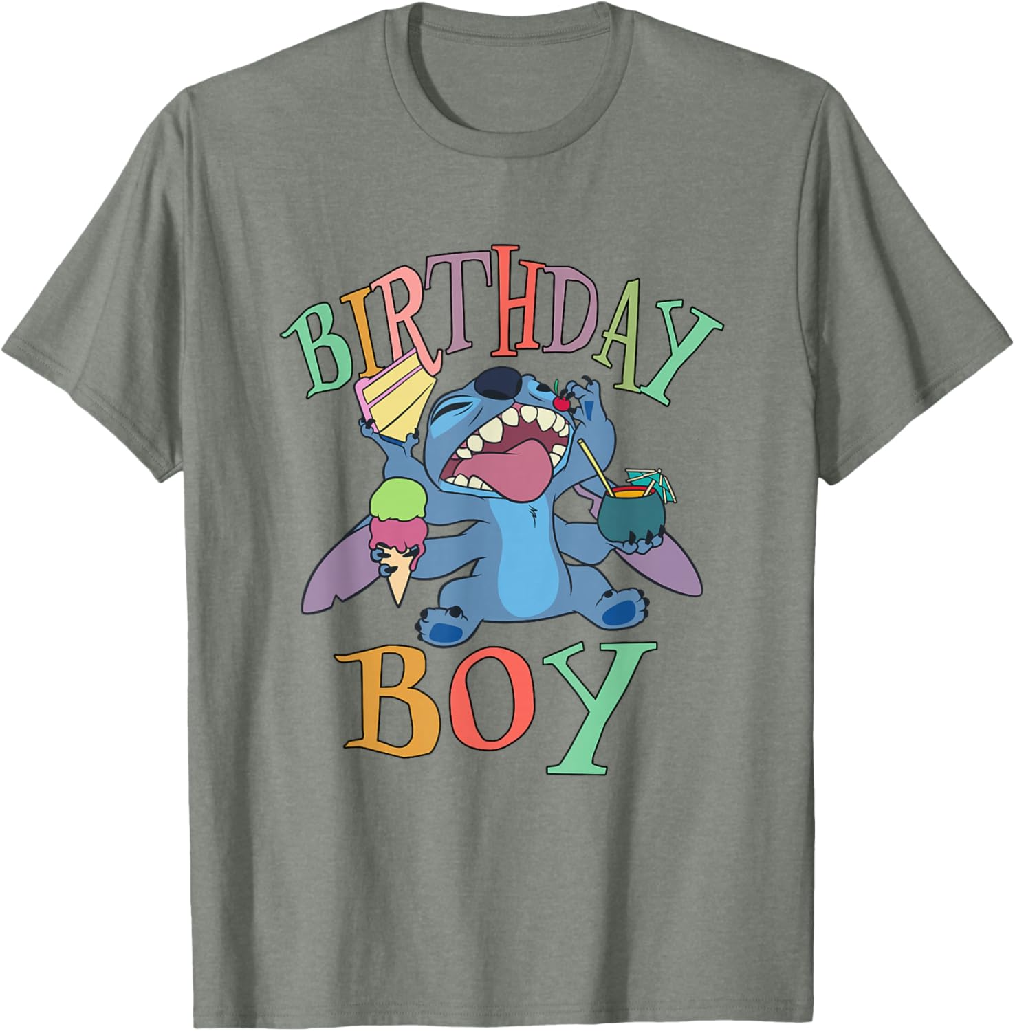 Disney Lilo and Stitch Birthday Boy T-Shirt with Fun Stitch Design - 9