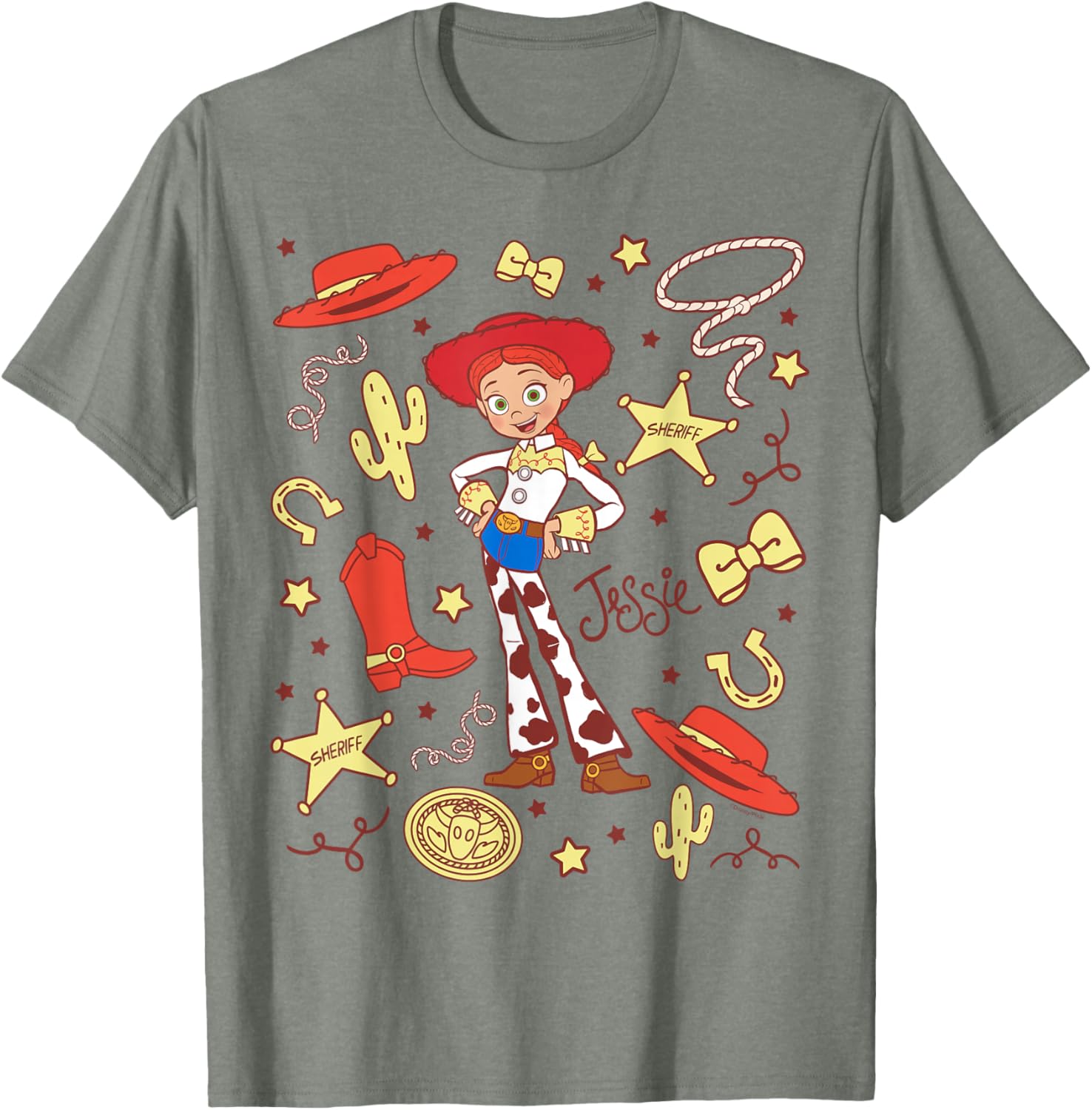 Toy Story Jessie Cowgirl Western Spirit T-Shirt for Kids and Adults - 19