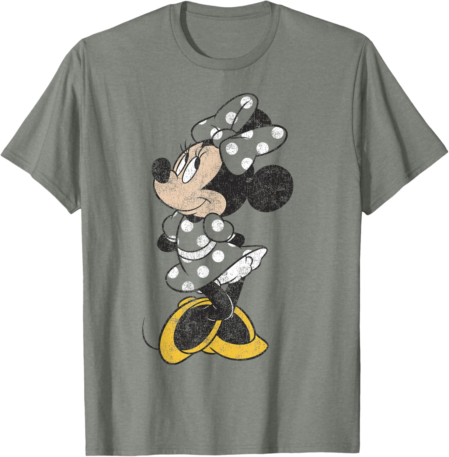 Minnie Mouse Distressed T-Shirt - Fun Disney Apparel for Every Fan - 4