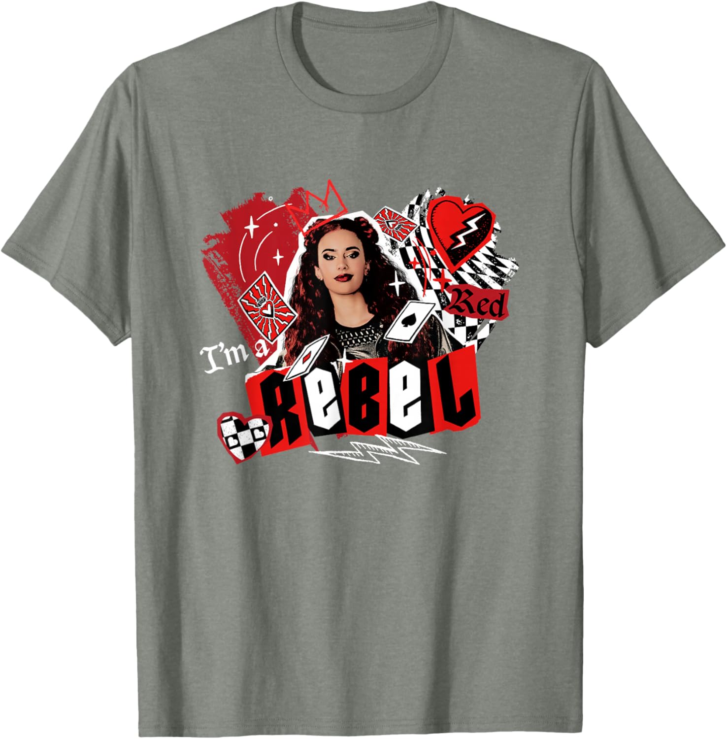Disney Descendants The Rise Of Red I'm A Rebel Vintage T-Shirt for Fans - 4