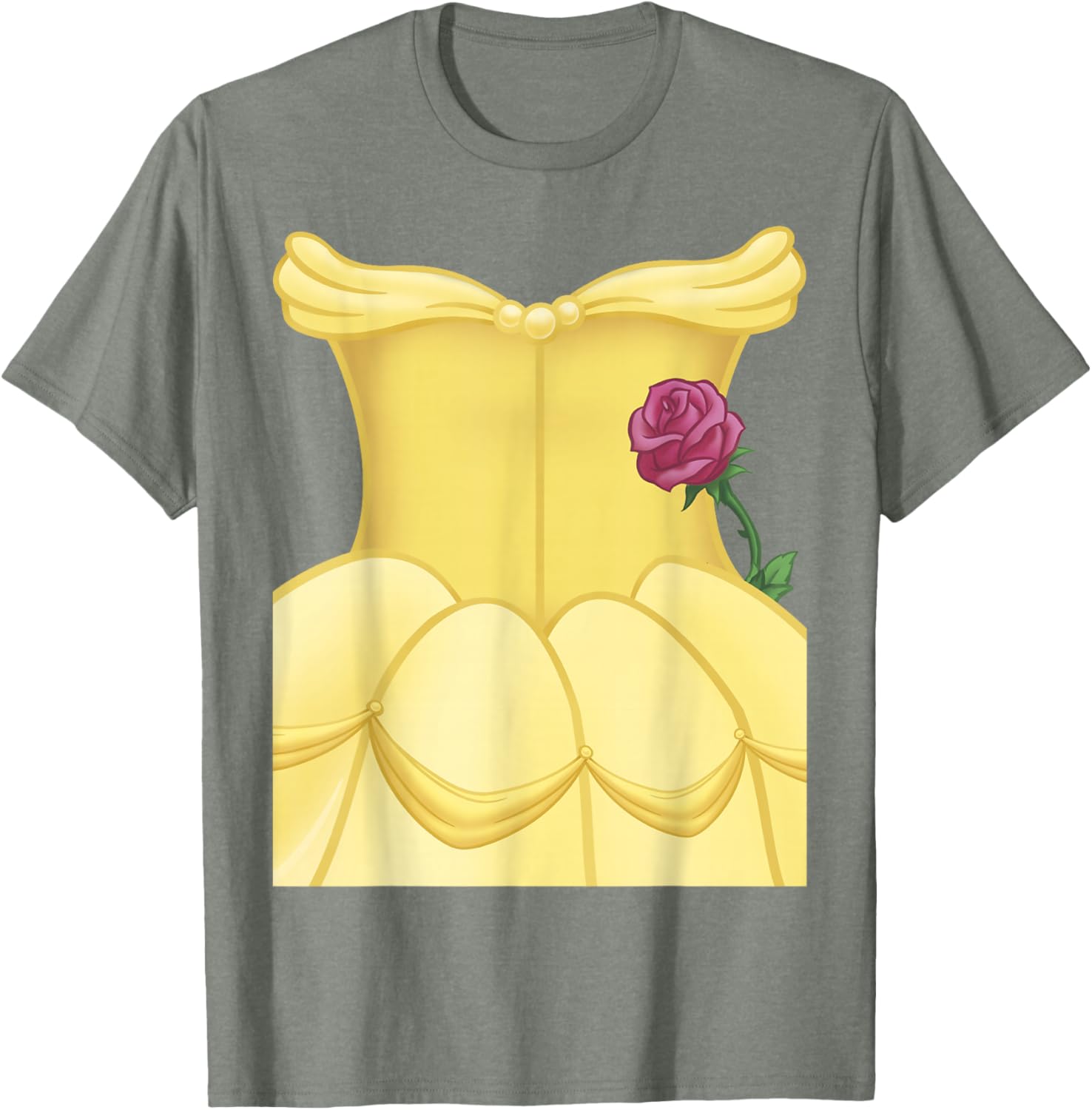 Disney Beauty and the Beast Belle Halloween Dress Costume T-Shirt for Kids - 2