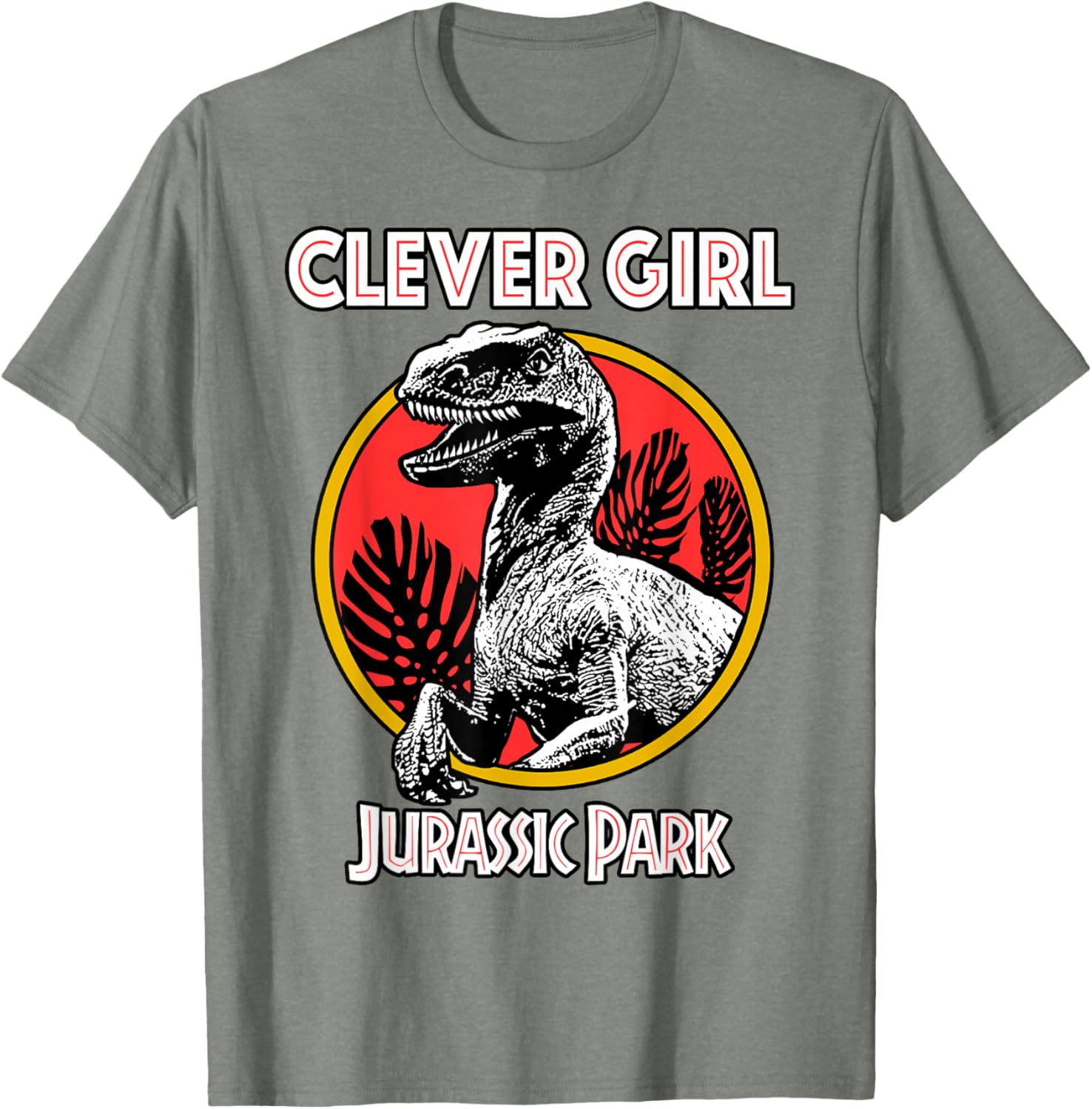 Jurassic Park Retro Raptor Clever Girl T-Shirt for Dino Lovers - 3