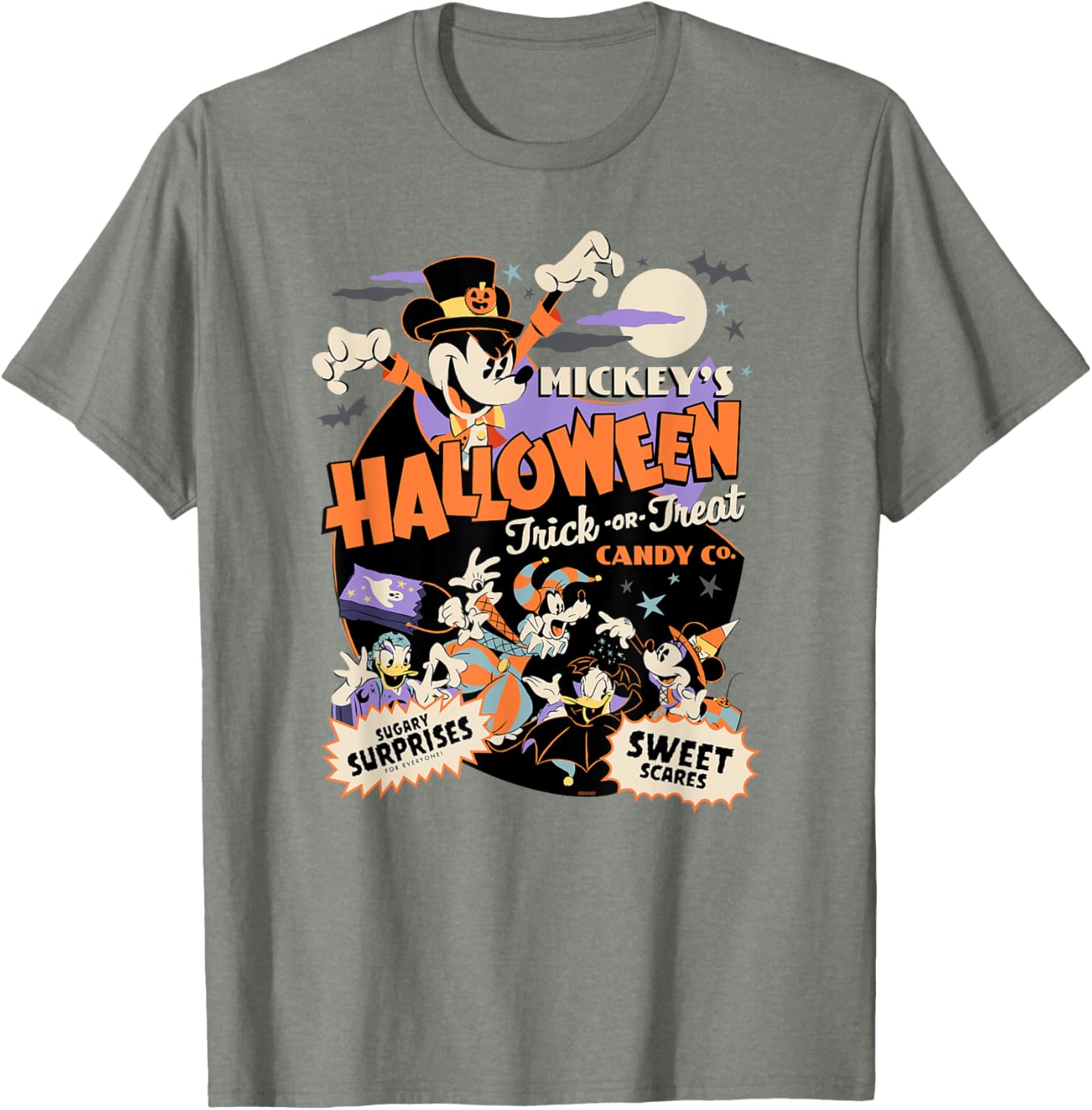 Disney Mickey Halloween Trick or Treat Candy Co T-Shirt for Kids - 13