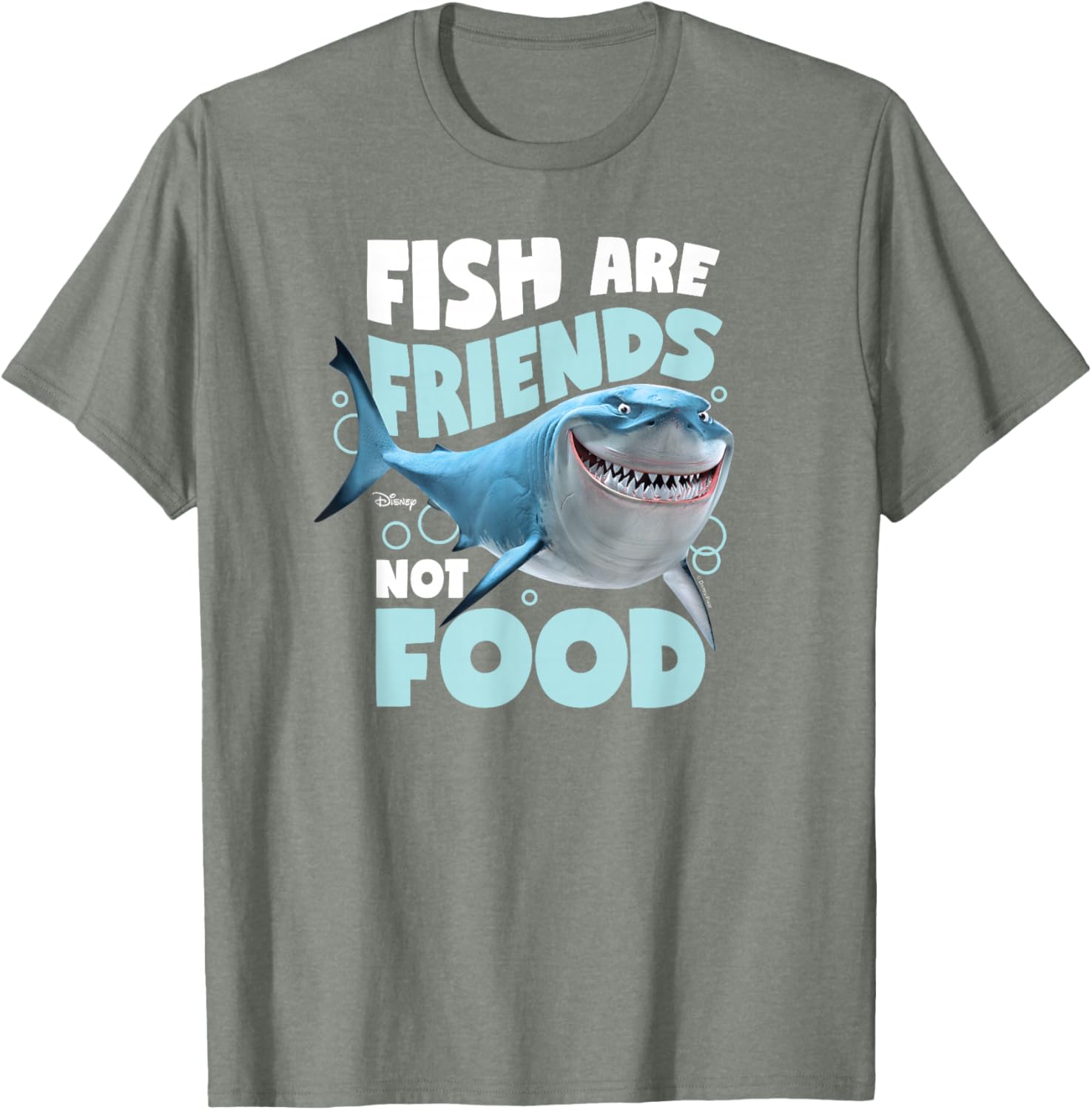 Finding Nemo Fish Are Friends Not Food T-Shirt for Fun Ocean Lovers - 7