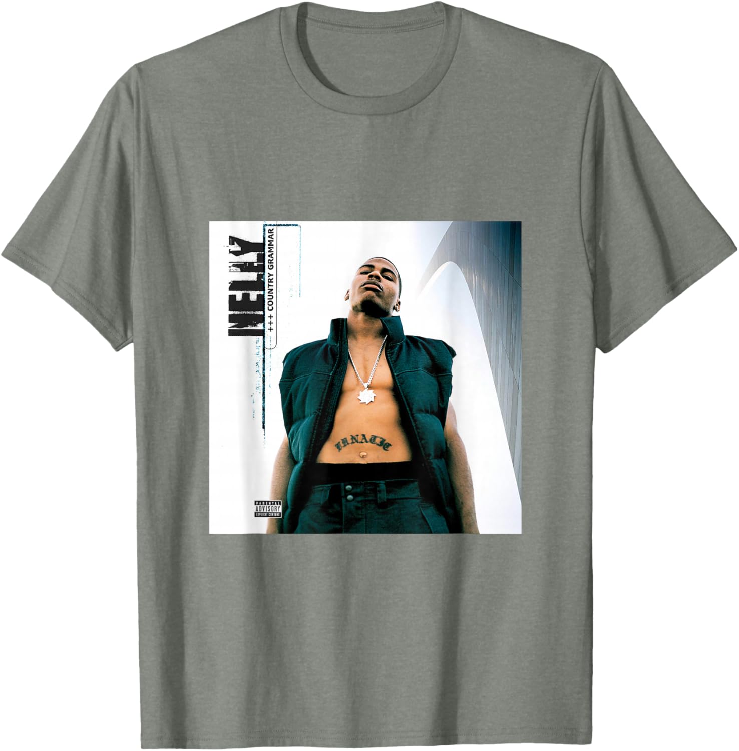 Nelly's Country Grammar Album T-Shirt for Music Fans and Collectors - 2