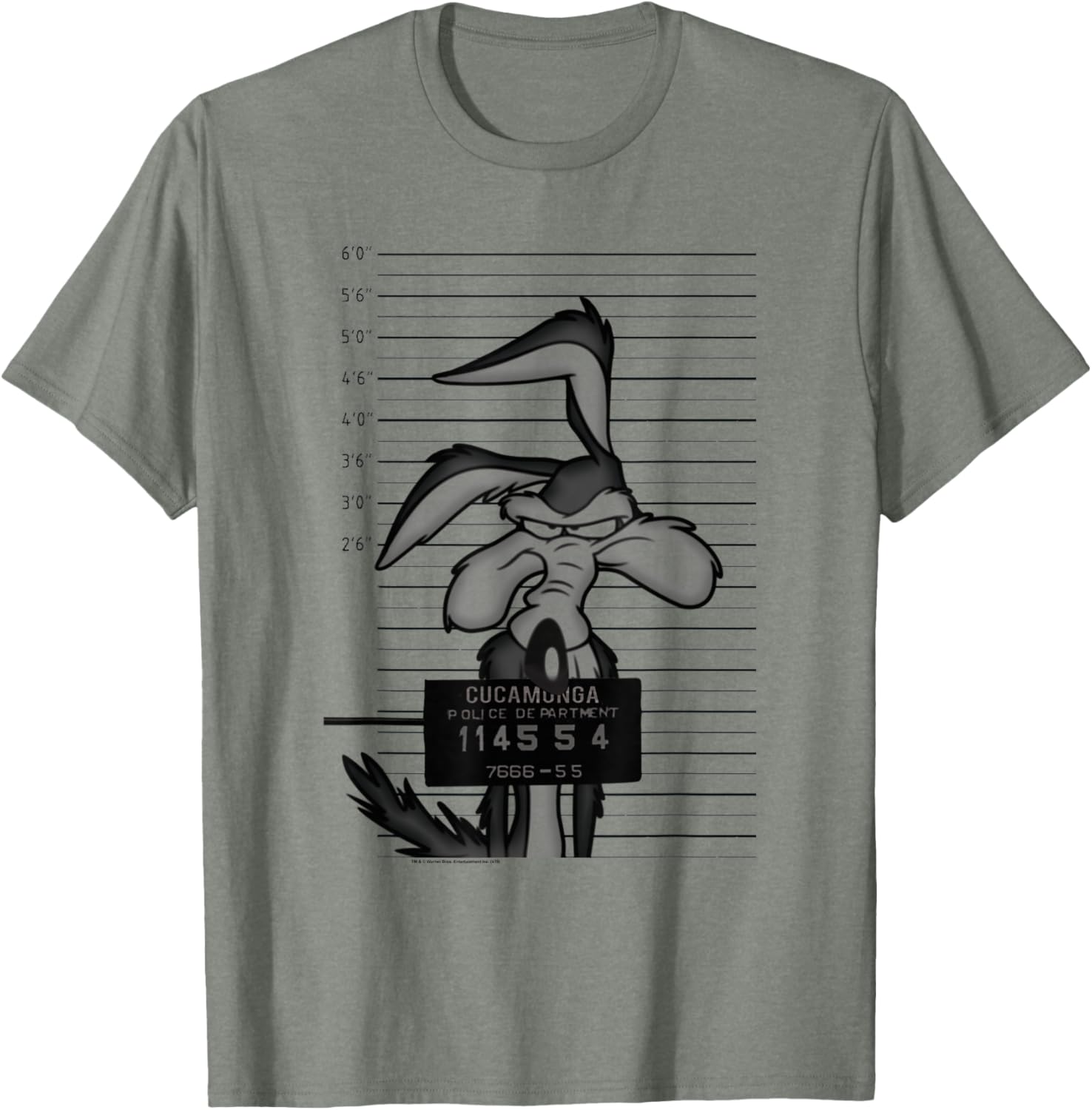 Looney Tunes Wile E. Coyote Busted Short Sleeve T-Shirt for Kids - 6