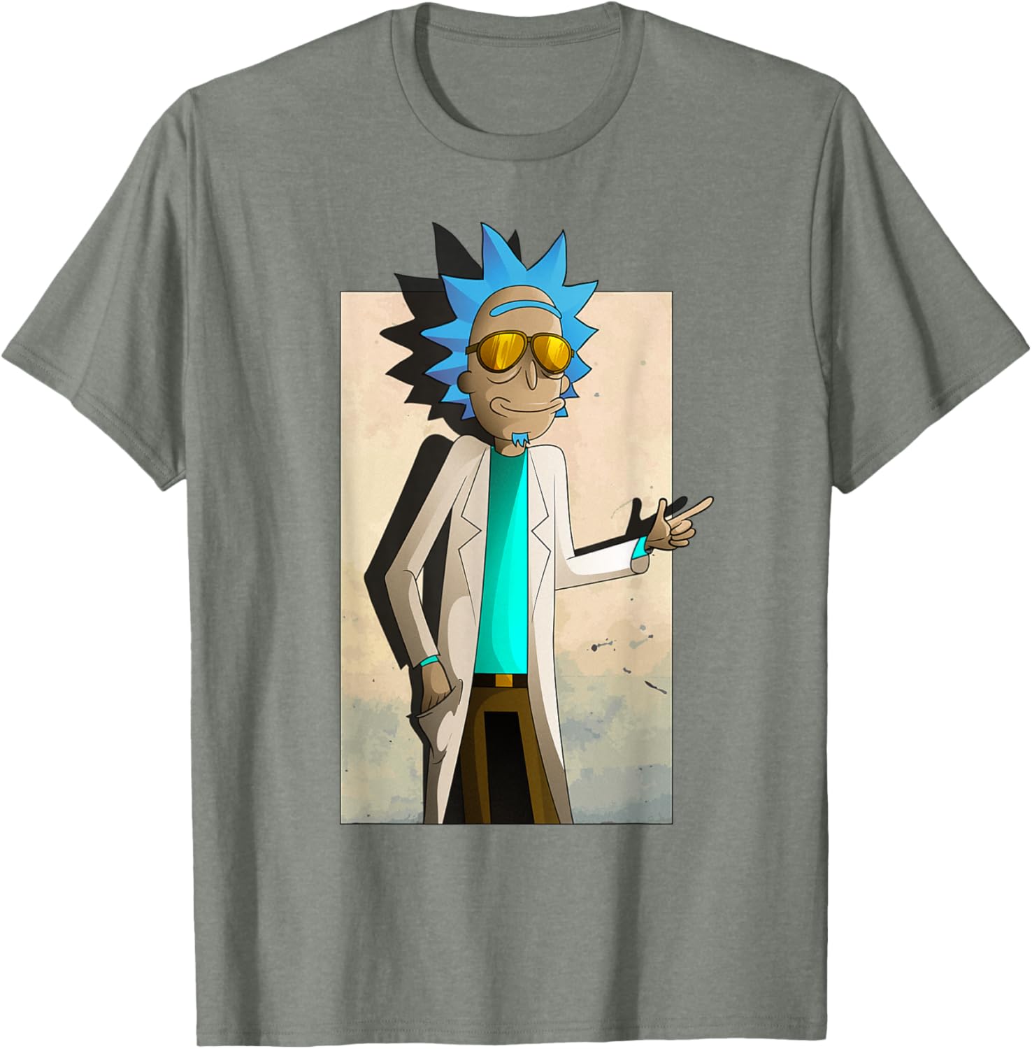 Mademark x Rick and Morty Cool Rick of Ricklantis T-Shirt for Fans - 4