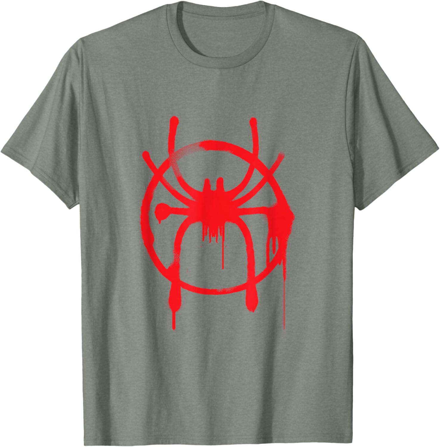 Marvel Spider-Man Into the Spider-Verse Red Icon T-Shirt for Fans - 23