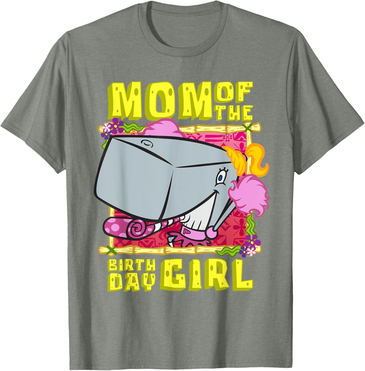 SpongeBob Pearl Krabs Mom T-Shirt Perfect Gift for Birthday Girls - 18
