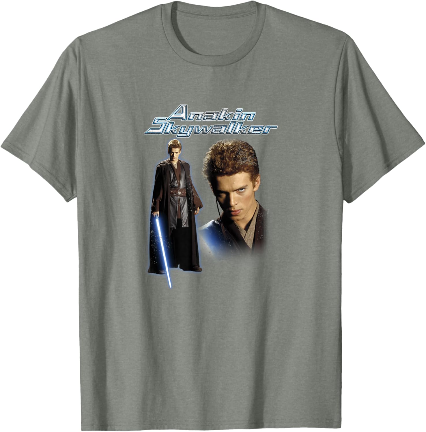 Star Wars Anakin Skywalker Portrait T-Shirt for Fans and Collectors - 16