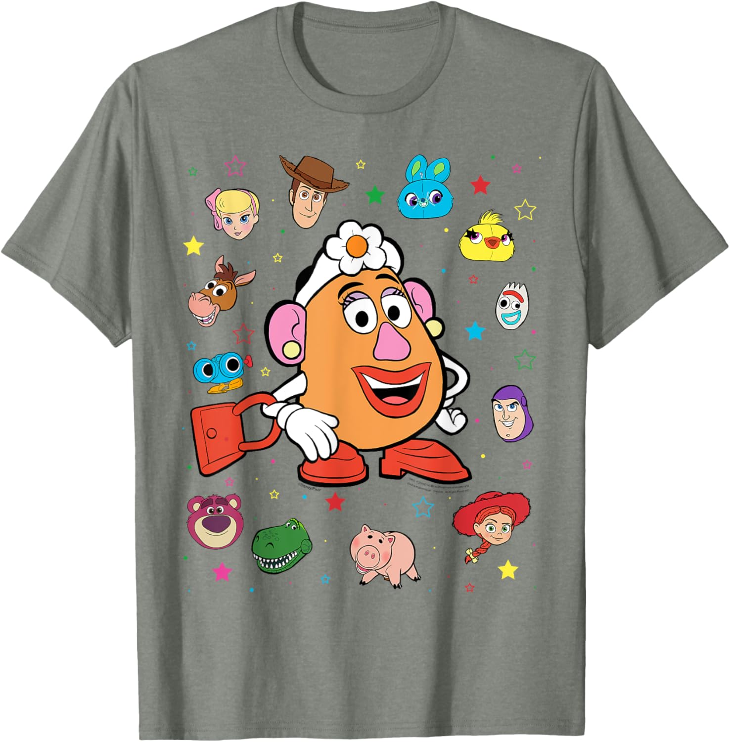 Fun Toy Story Mrs. Potato Head Costume T-Shirt for Kids and Adults - 11