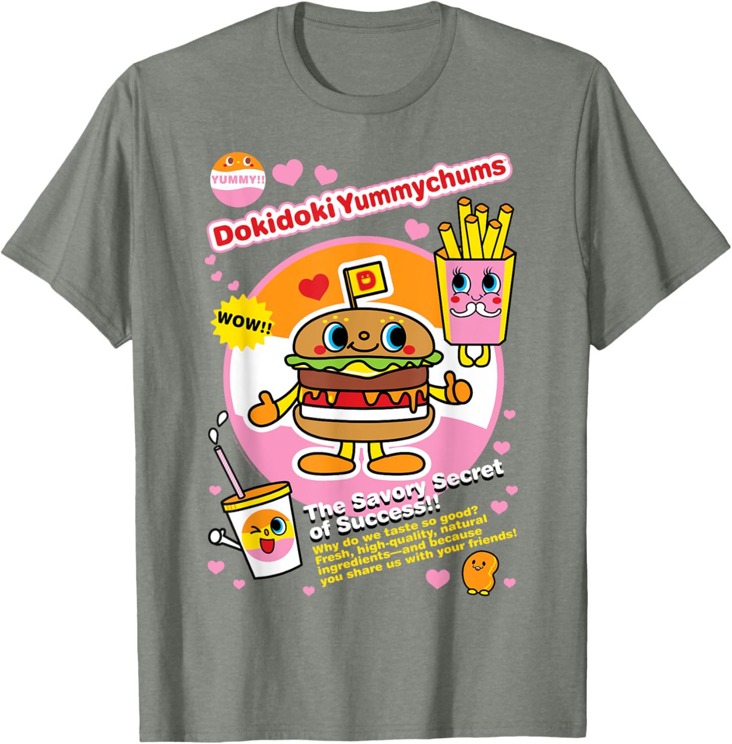 Sanrio Dokidoki Yummycums Lunch Special Tee for Fun Fashion Lovers - 15