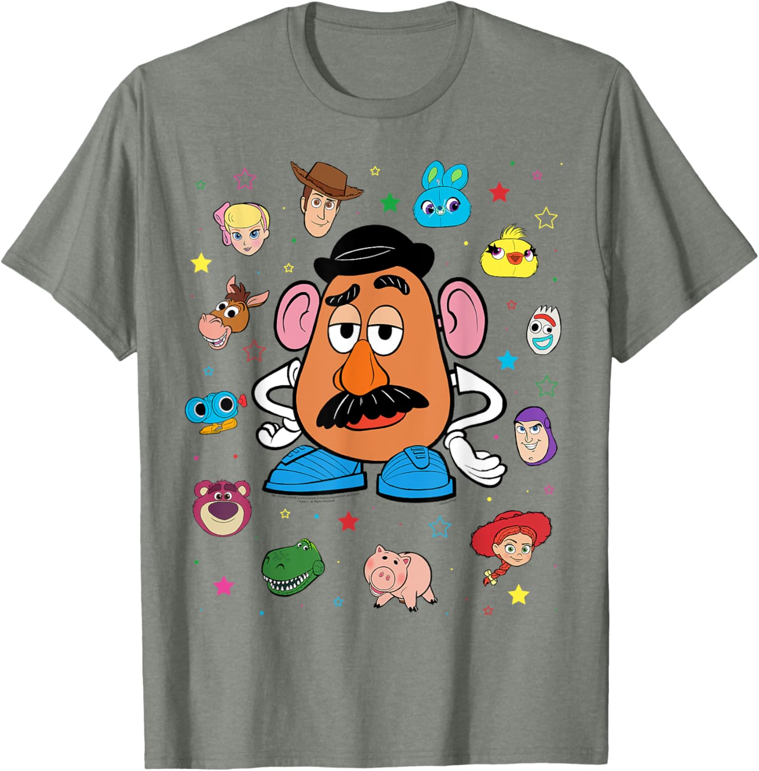 Disney Pixar Toy Story Mr. Potato Head Costume T-Shirt for Fun Dress Up - 15