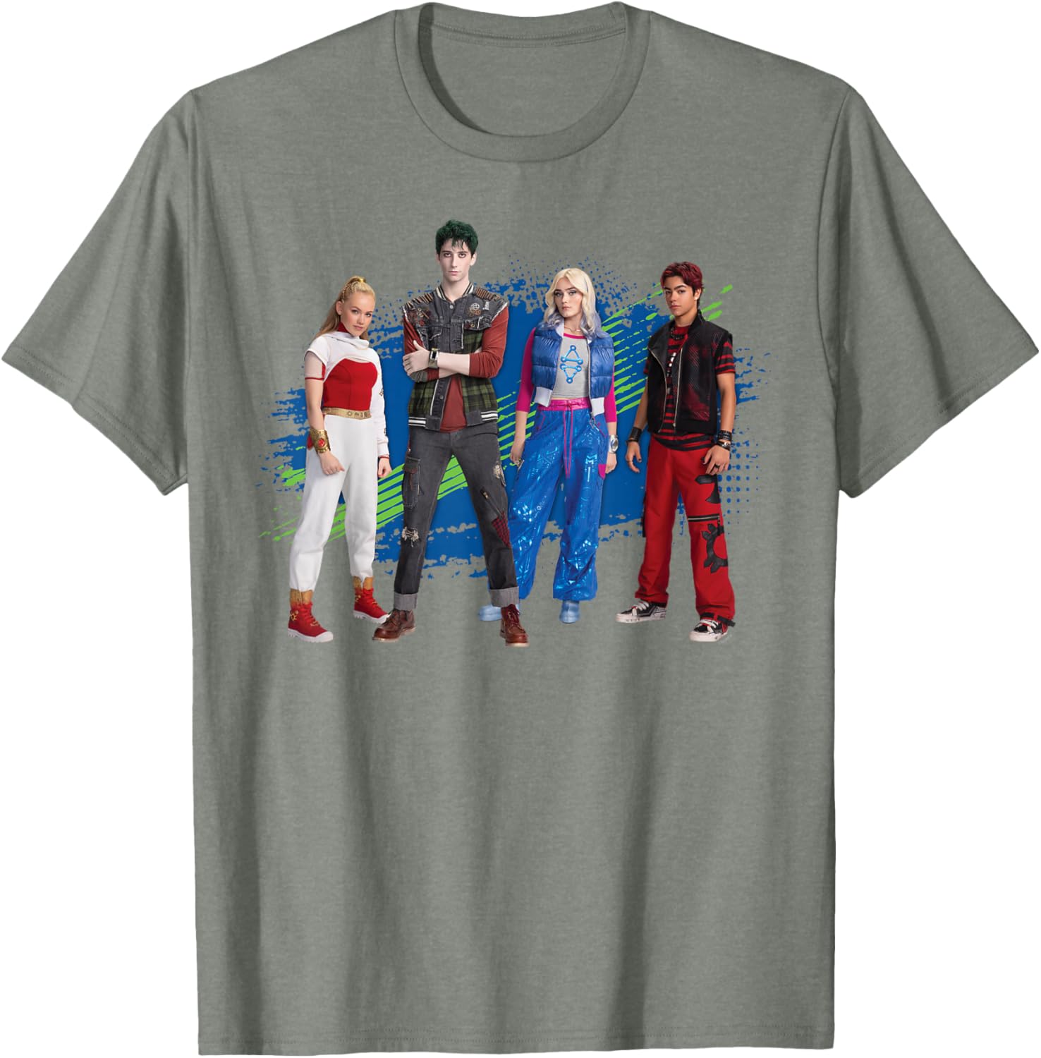 Disney Zombies 4 T-Shirt featuring Nova, Victor, Zed, and Addison - 10
