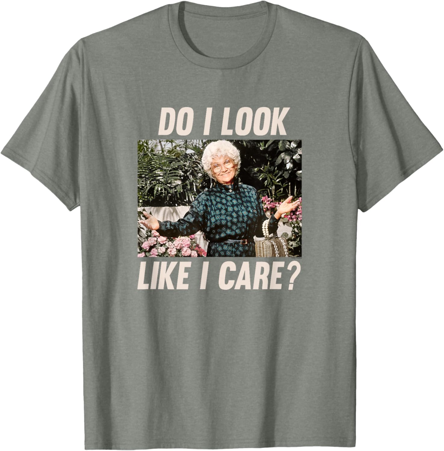 Sophia Golden Girls Do I Look Like I Care T-Shirt Funny Women's Apparel - 15