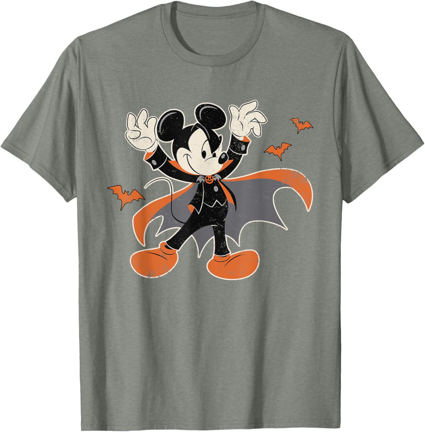 Disney Mickey Mouse Spooky Dracula Costume Halloween T-Shirt for Kids - 19