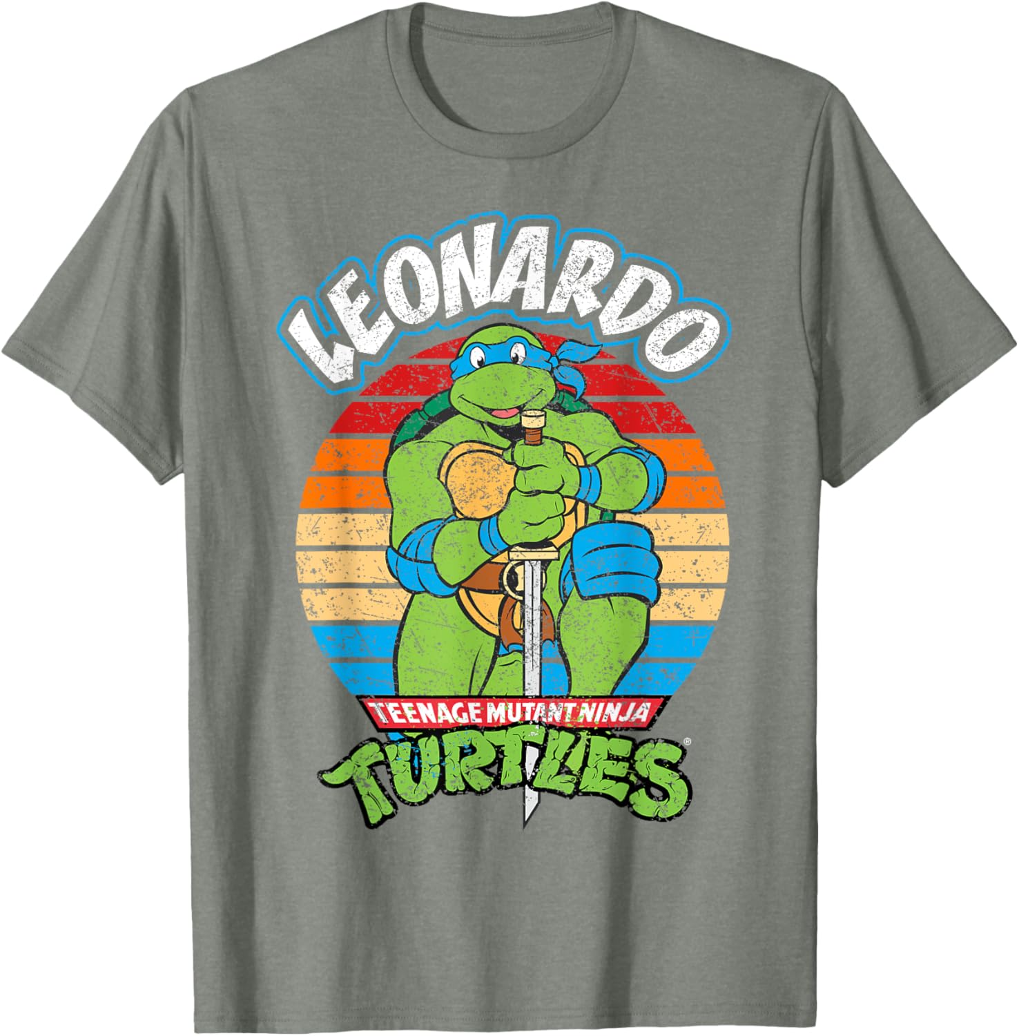 Teenage Mutant Ninja Turtles Leonardo Action T-Shirt for Fans - 15