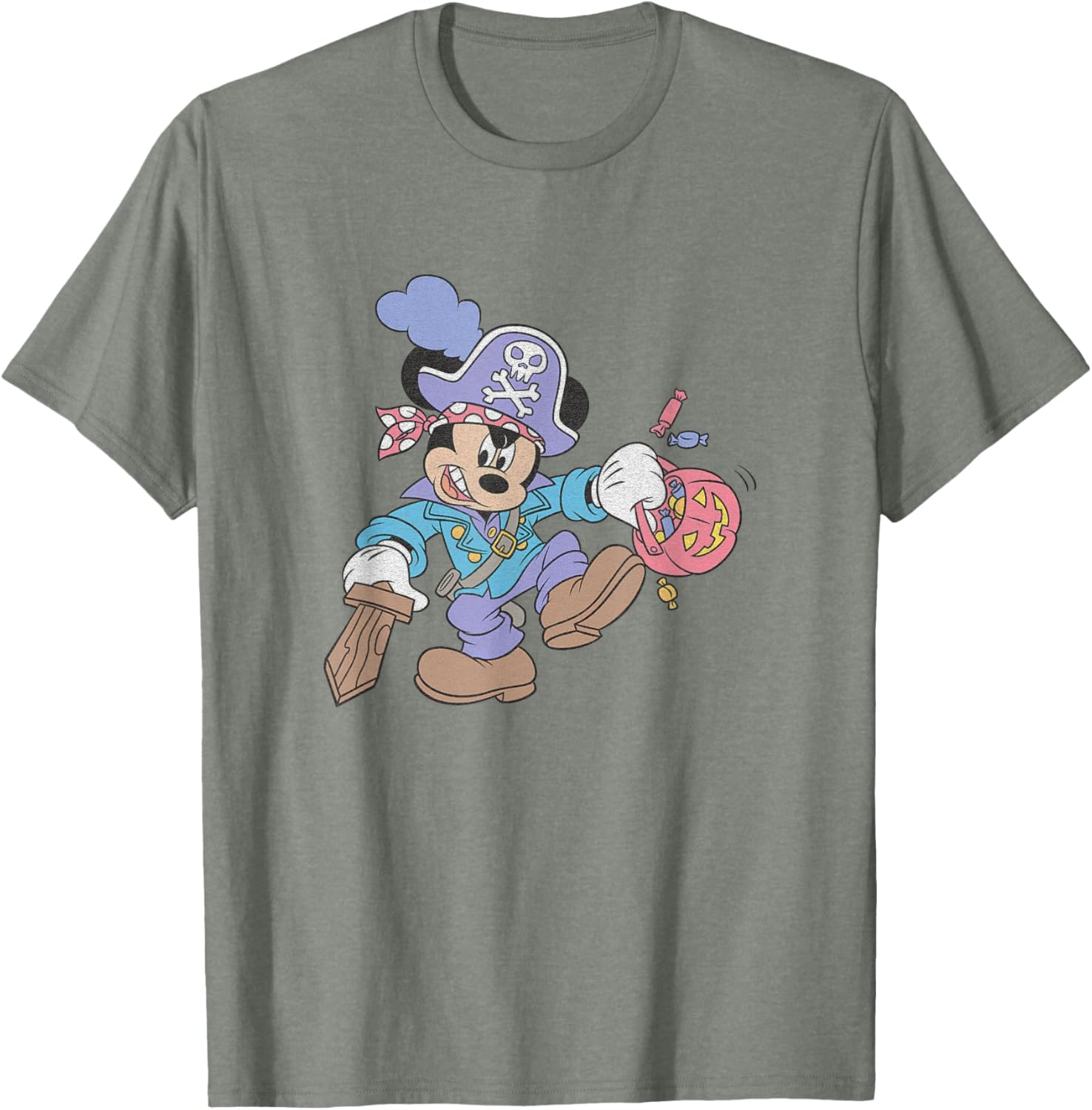 Disney Mickey and Friends Halloween Pirate T-Shirt for Kids and Adults - 3