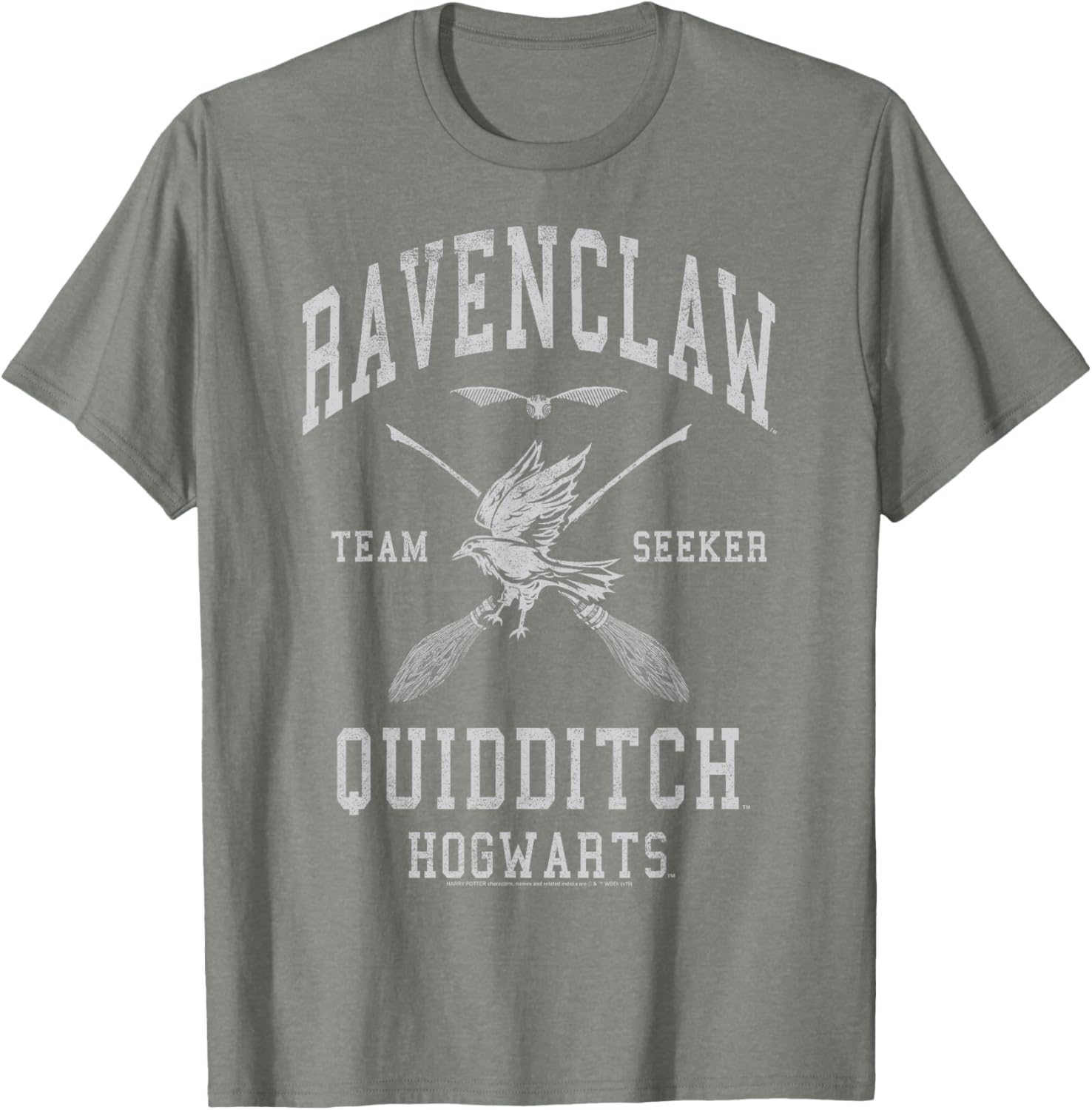Harry Potter Ravenclaw Quidditch Seeker Short Sleeve T-Shirt for Fans - 1