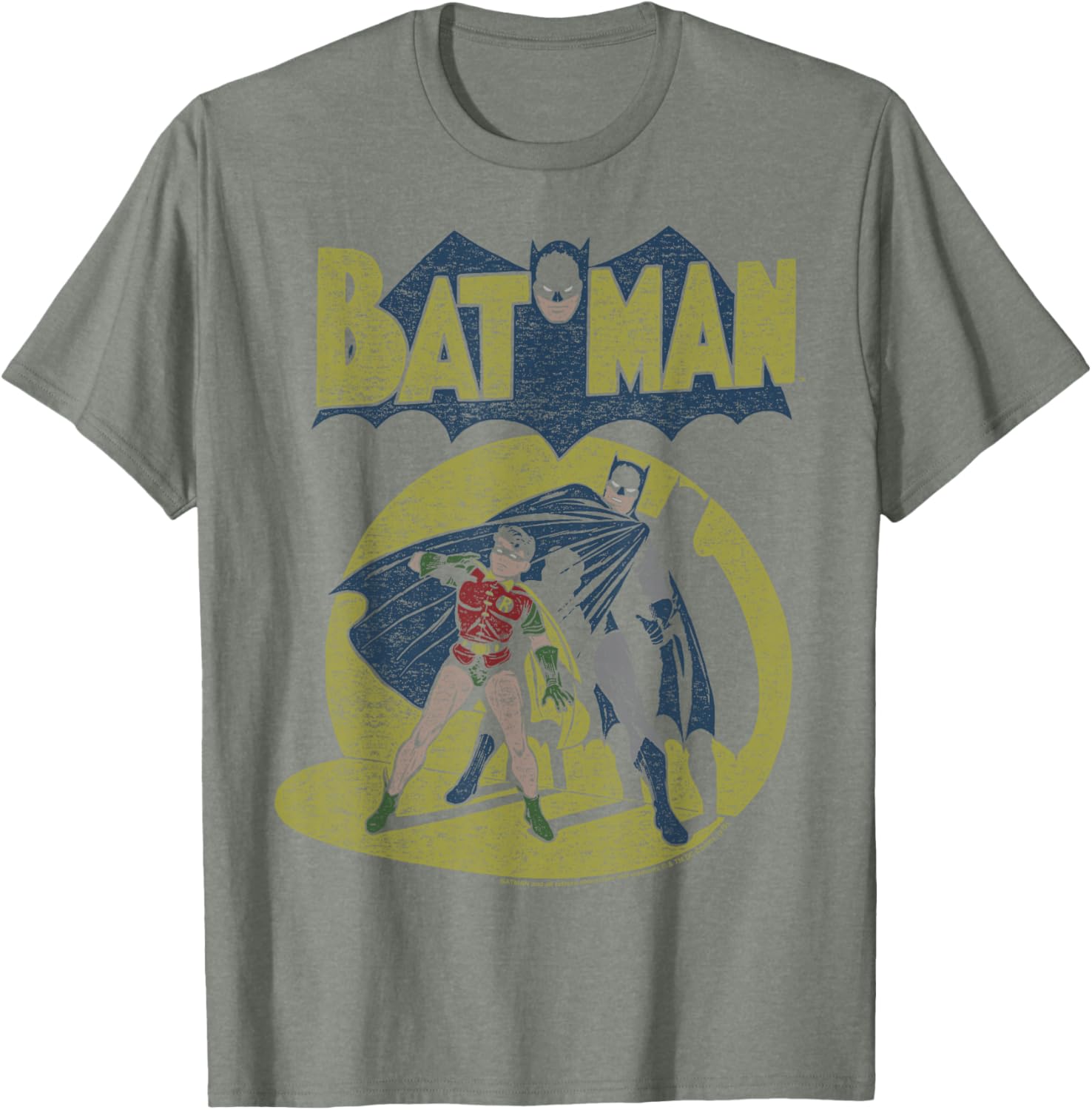 DC Comics Batman Vintage Spotlight T-Shirt for Fans of Classic Style - 6
