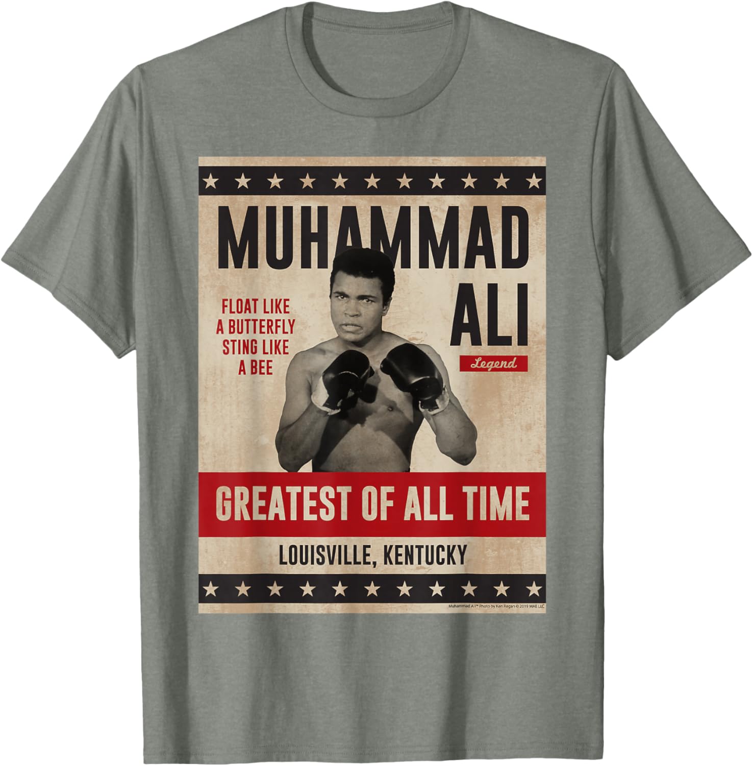 Muhammad Ali Poster T-Shirt for Fans - Stylish Graphic Tee - 6