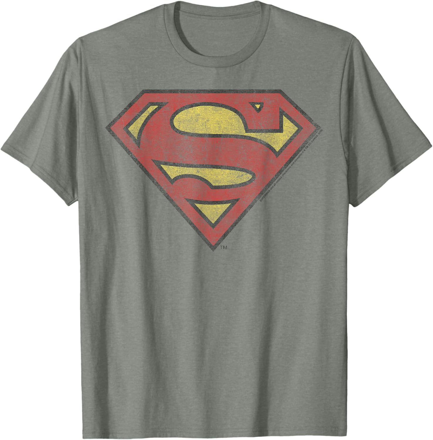 Superman Vintage Shield T-Shirt for Fans of DC Comics Clothing - 10