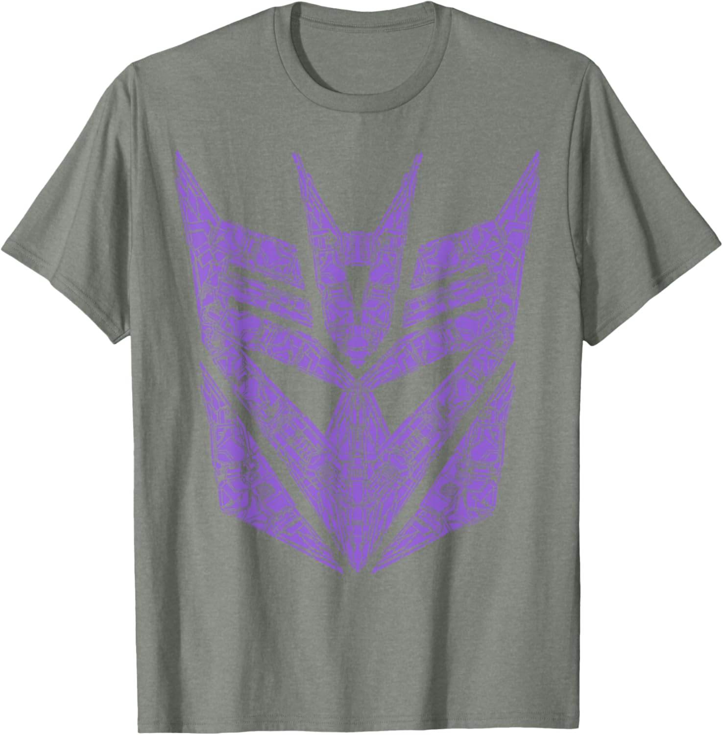 Decepticon Purple Icon Logo T-Shirt for Transformers Fans - 1