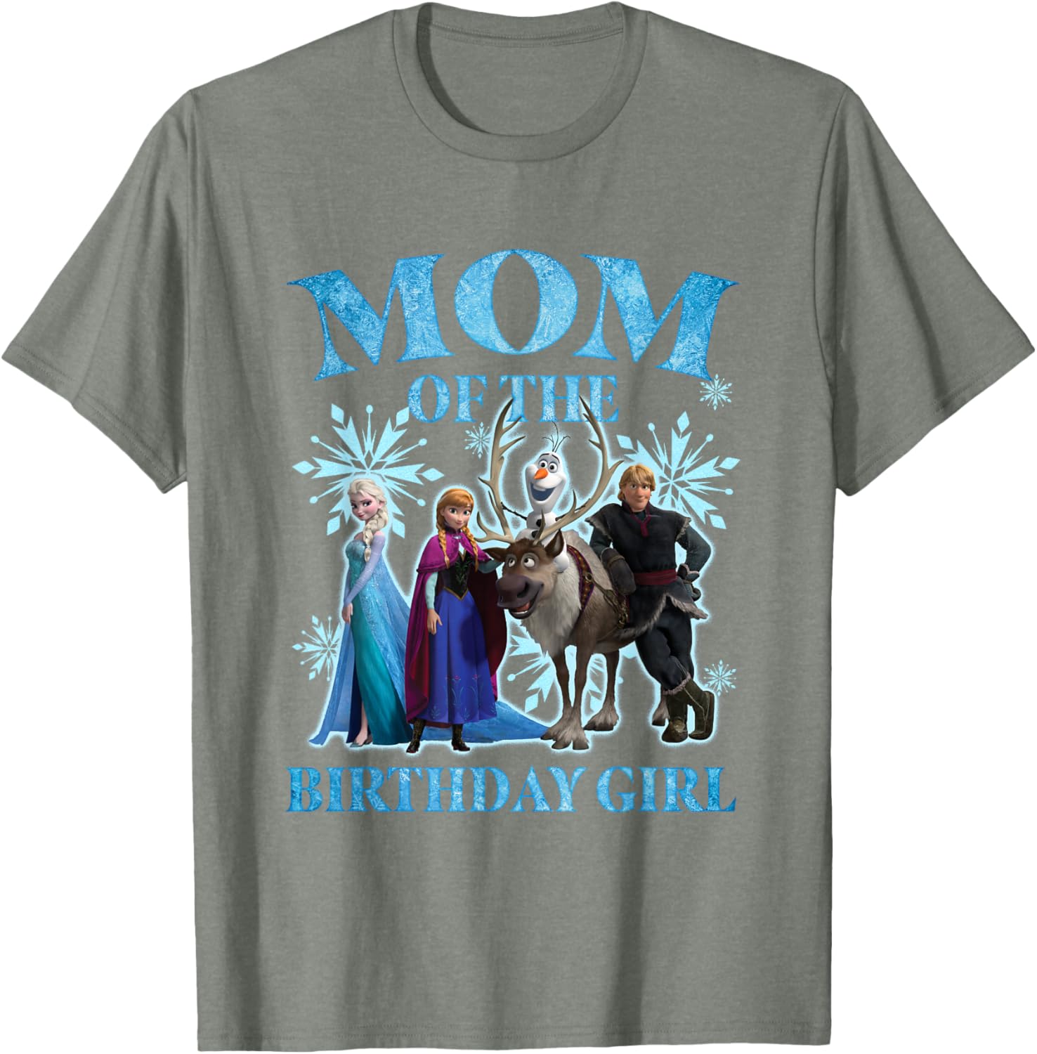 Disney Frozen Mom of the Birthday Girl T-Shirt for Fun Celebrations - 5