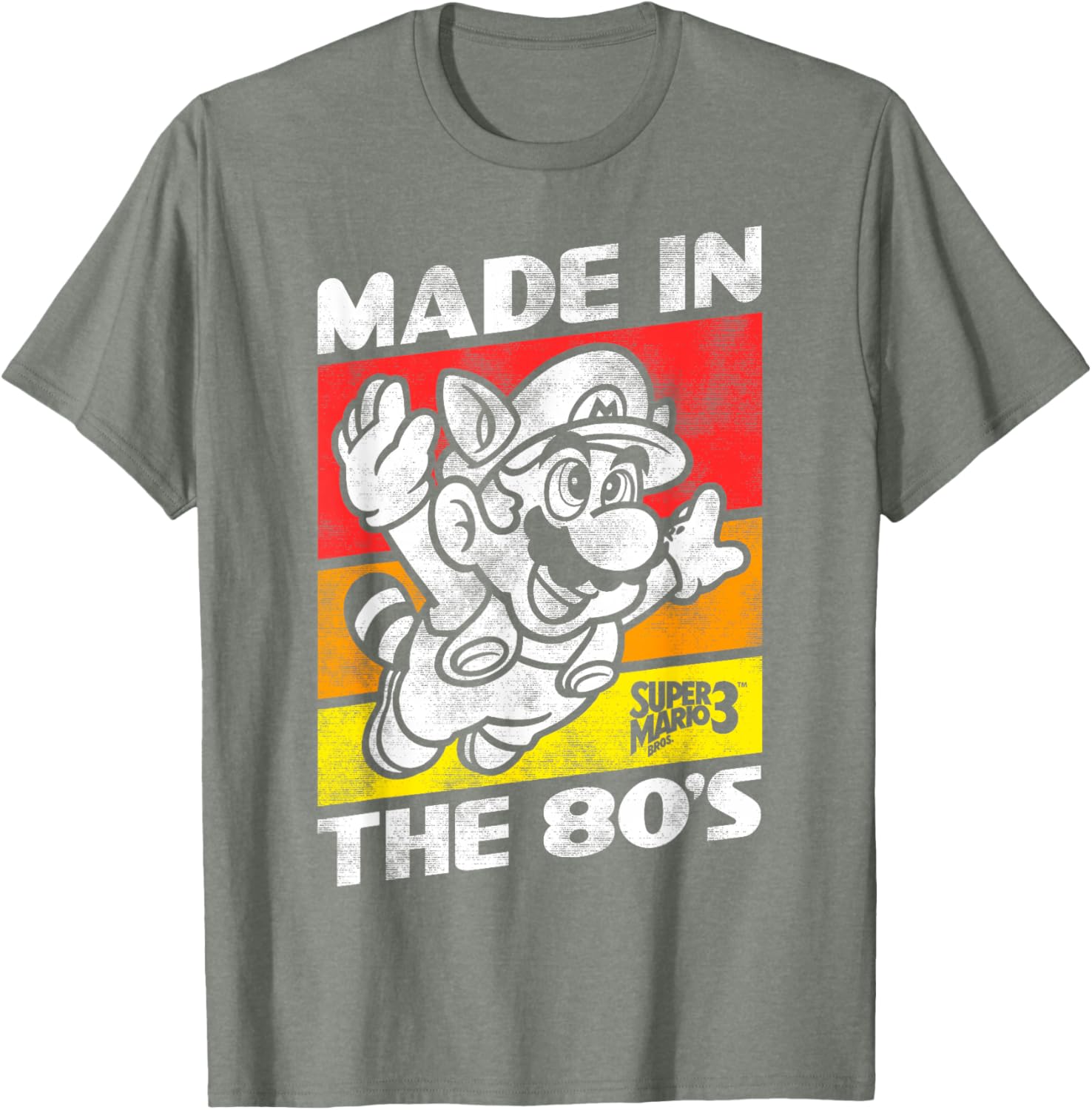 Retro Nintendo Super Mario 3 T-Shirt for 80's Gaming Fans - 2