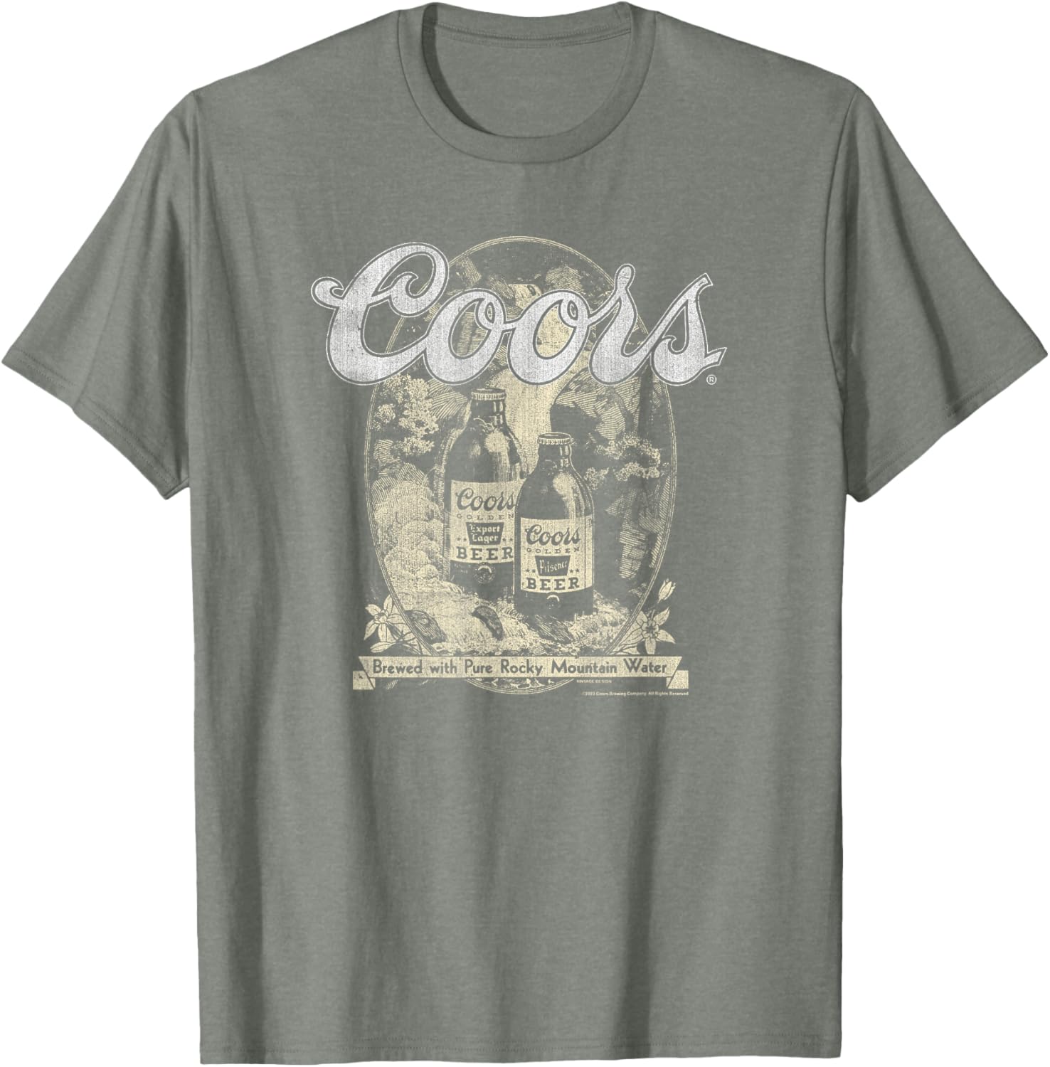 Coors Classic Beer Vintage Banquet T-Shirt for Beer Lovers - 6