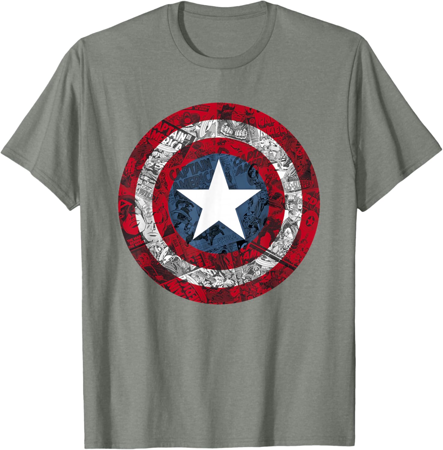 Captain America Avengers Shield T-Shirt for Marvel Fans and Collectors - 11