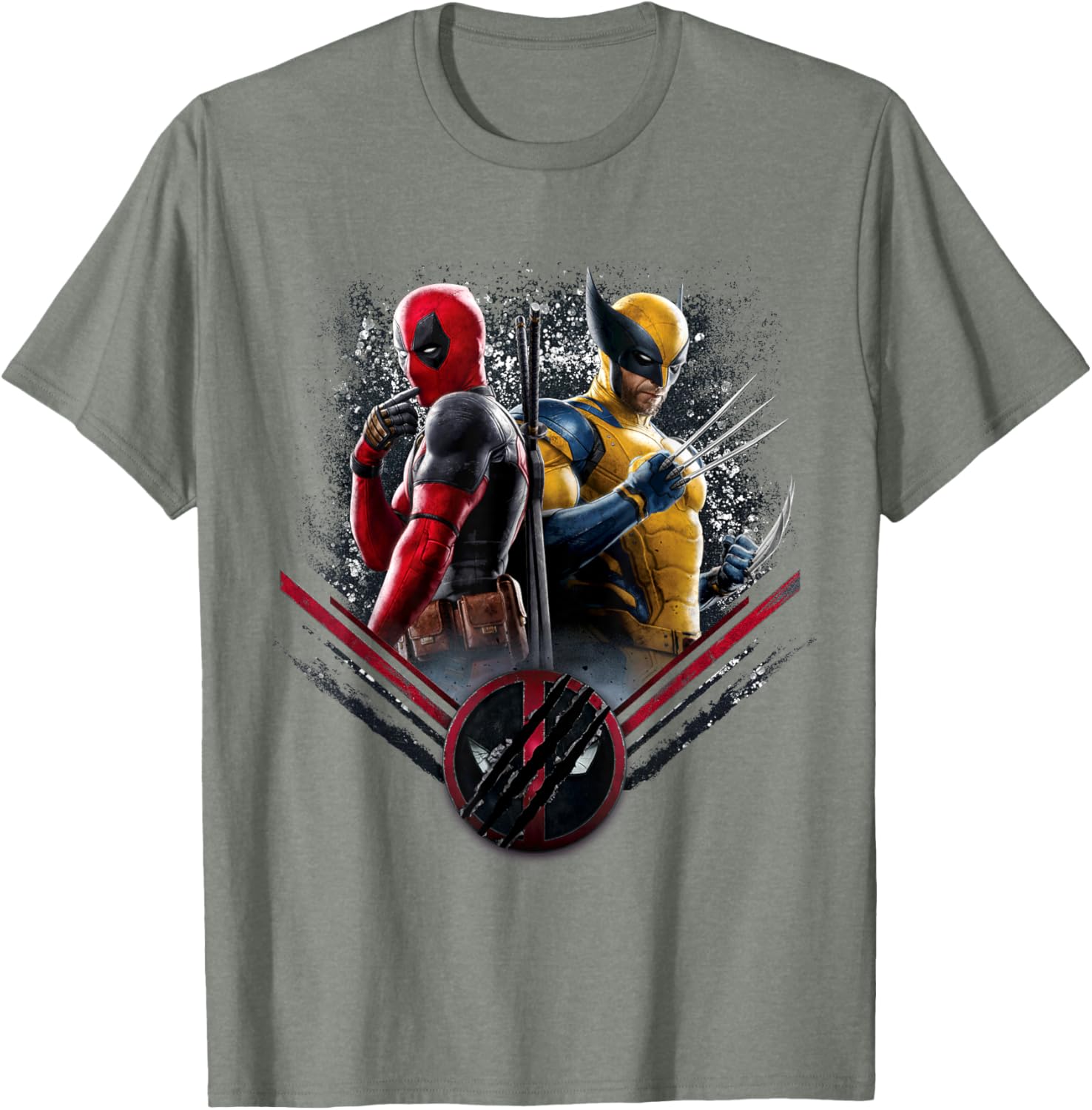 Marvel Deadpool Wolverine Claw Icon T-Shirt for Fans and Collectors - 15