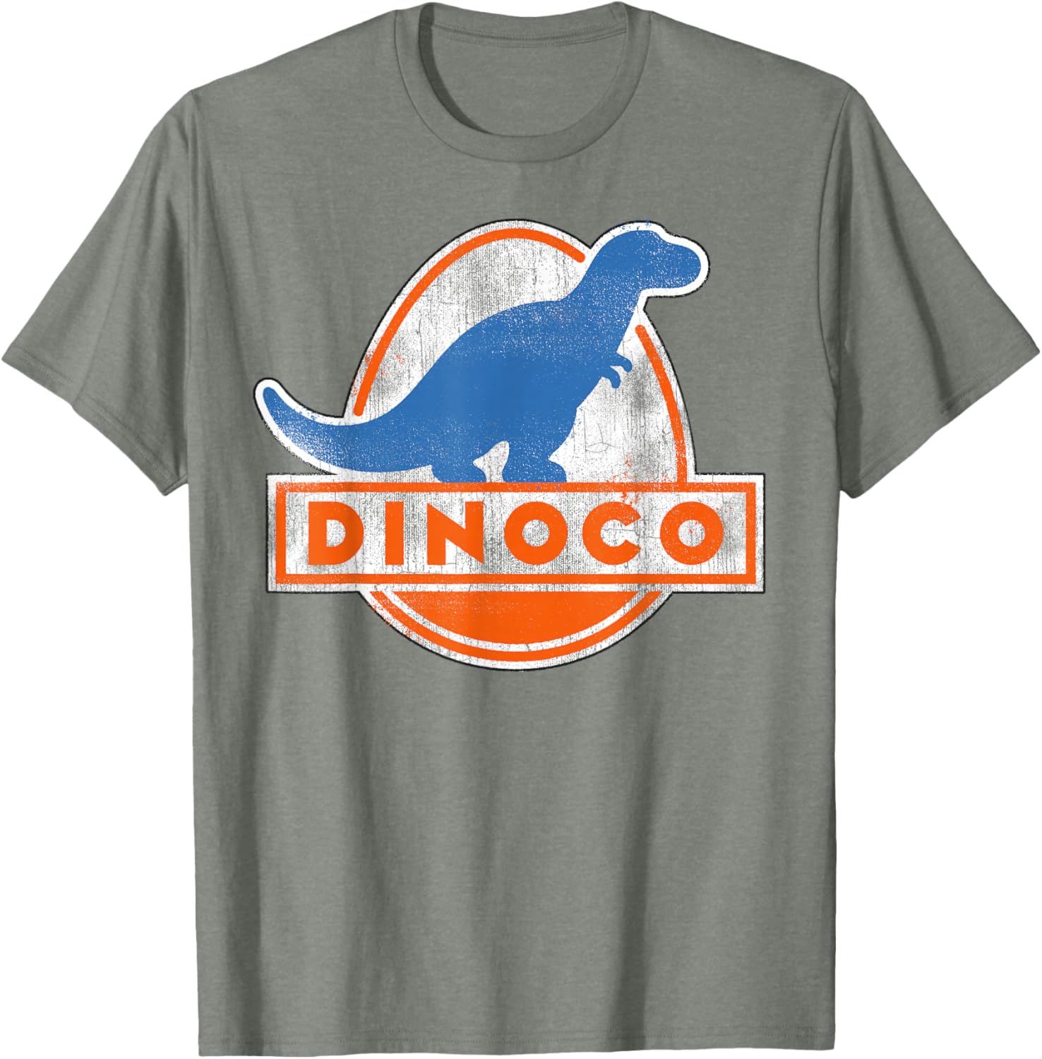 Disney Pixar Cars Dinoco Vintage Dinosaur Logo T-Shirt for Fans - 3
