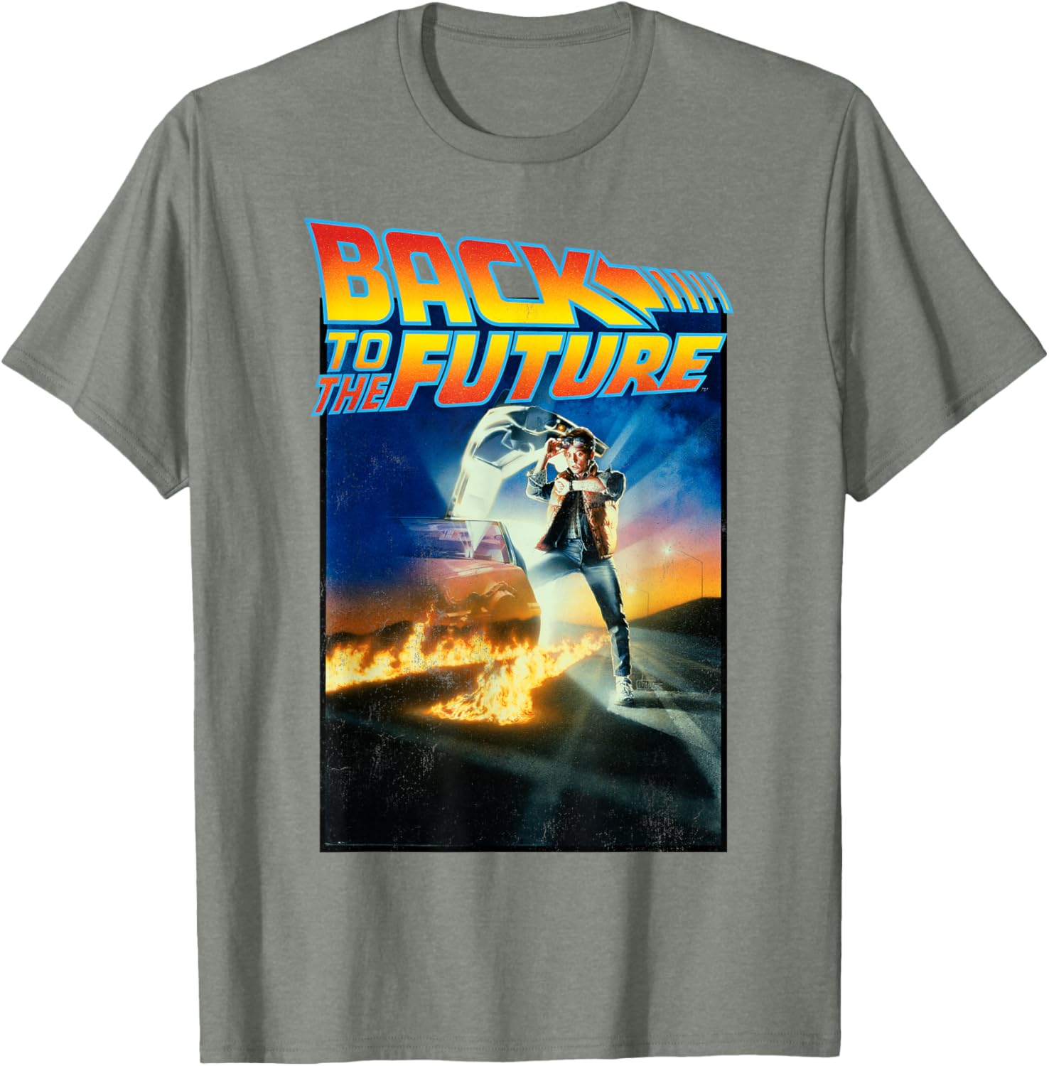Classic Back To the Future Movie Poster T-Shirt for Fans and Collectors - 6