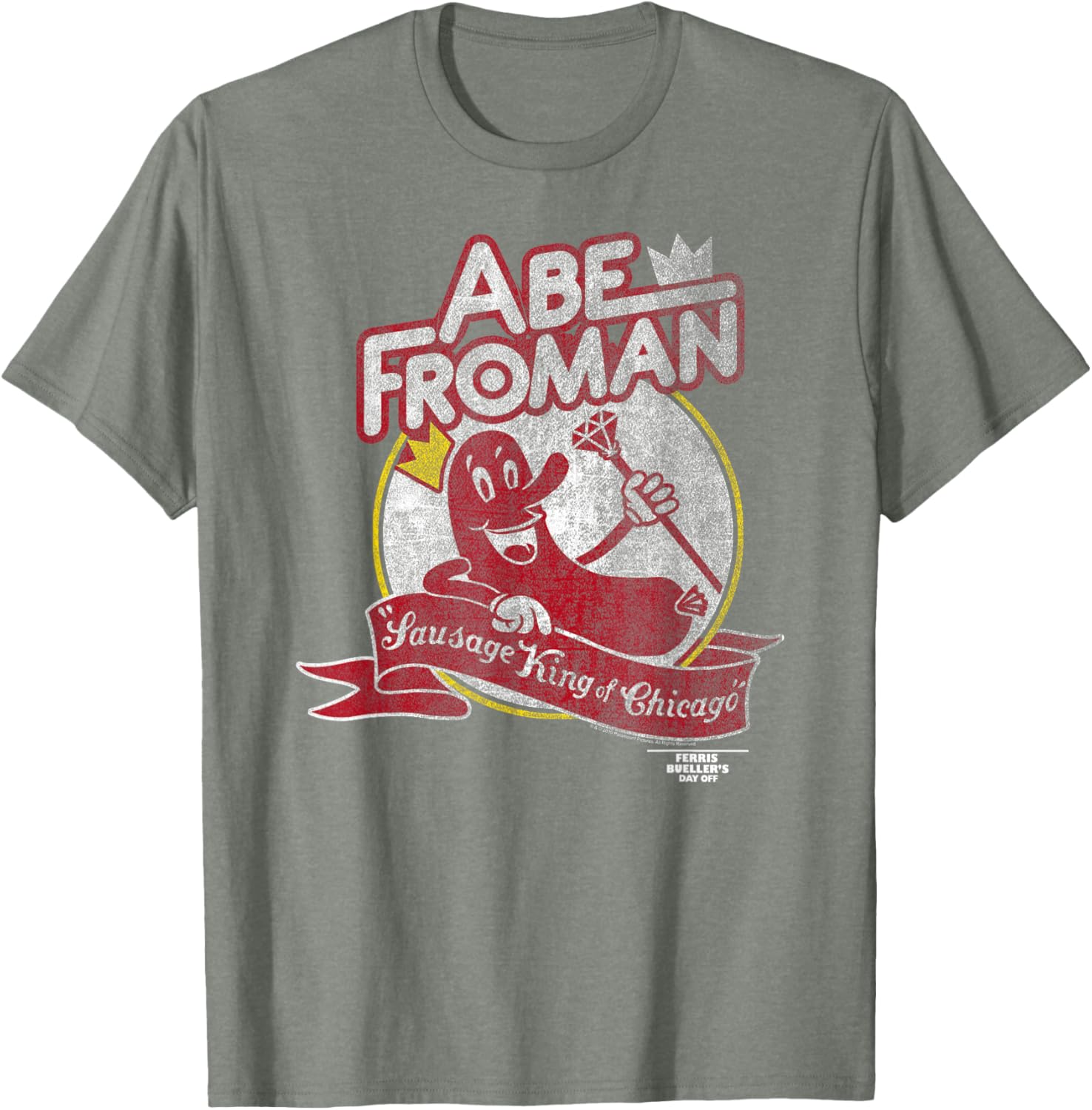 Ferris Bueller's Day Off Abe Froman Sausage King T-Shirt for Fans - 3