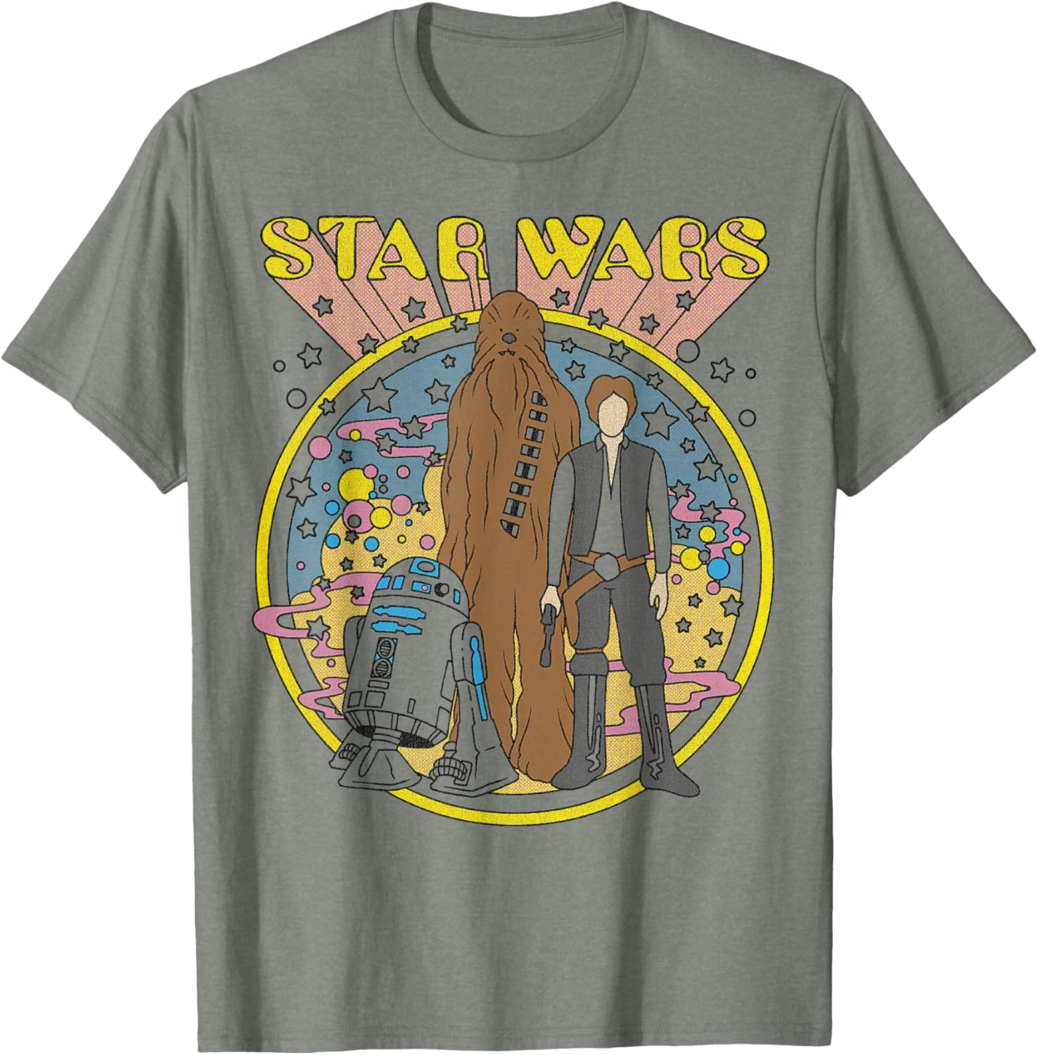 Star Wars Vintage Psych Rebels T-Shirt for Disney Fans and Collectors - 7