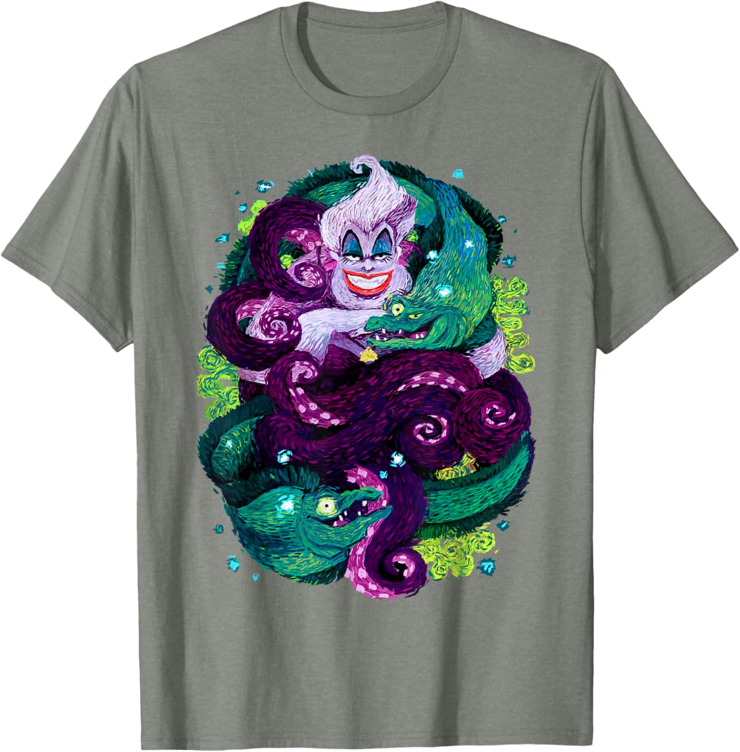 Disney The Little Mermaid Ursula Sea Witch T-Shirt for Fans and Collectors - 5