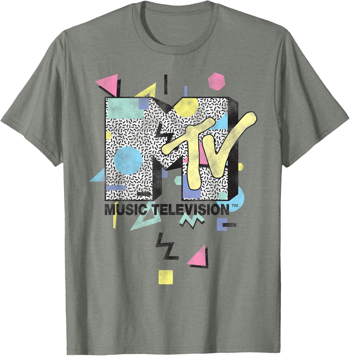 MTV Retro Logo Graphic T-Shirt for Trendy Casual Style - 5