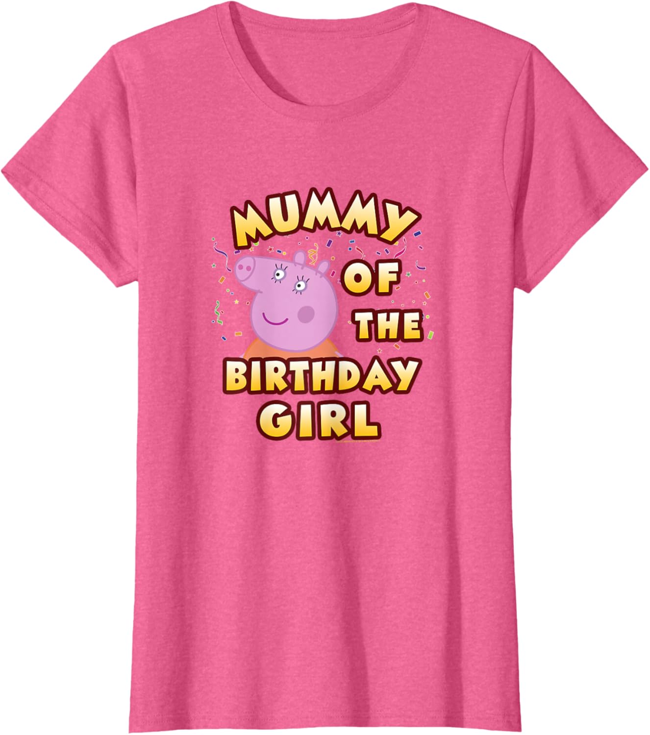 Peppa Pig Mummy of the Birthday Girl T-Shirt Fun Kids Party Outfit - 3