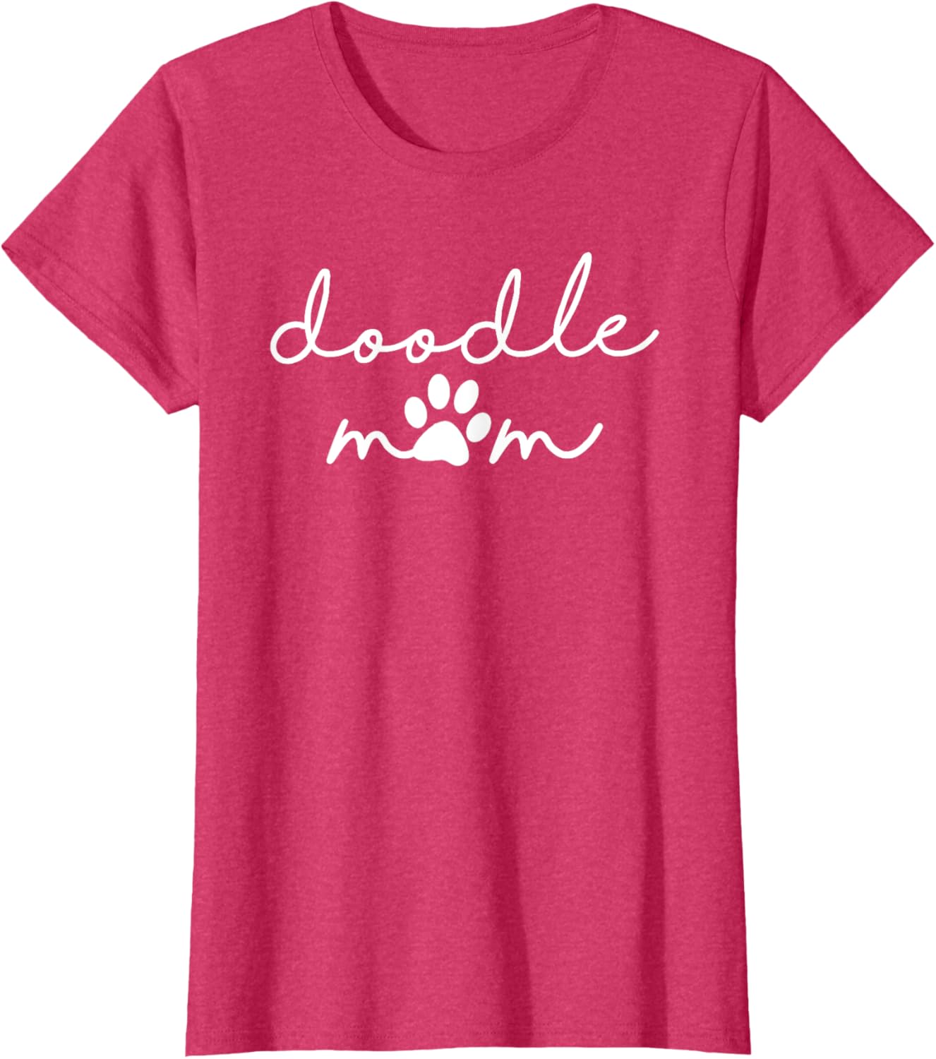 Golden Doodle Mom Mini Labradoodle Goldendoodle Pawprint T-Shirt for Women - 4