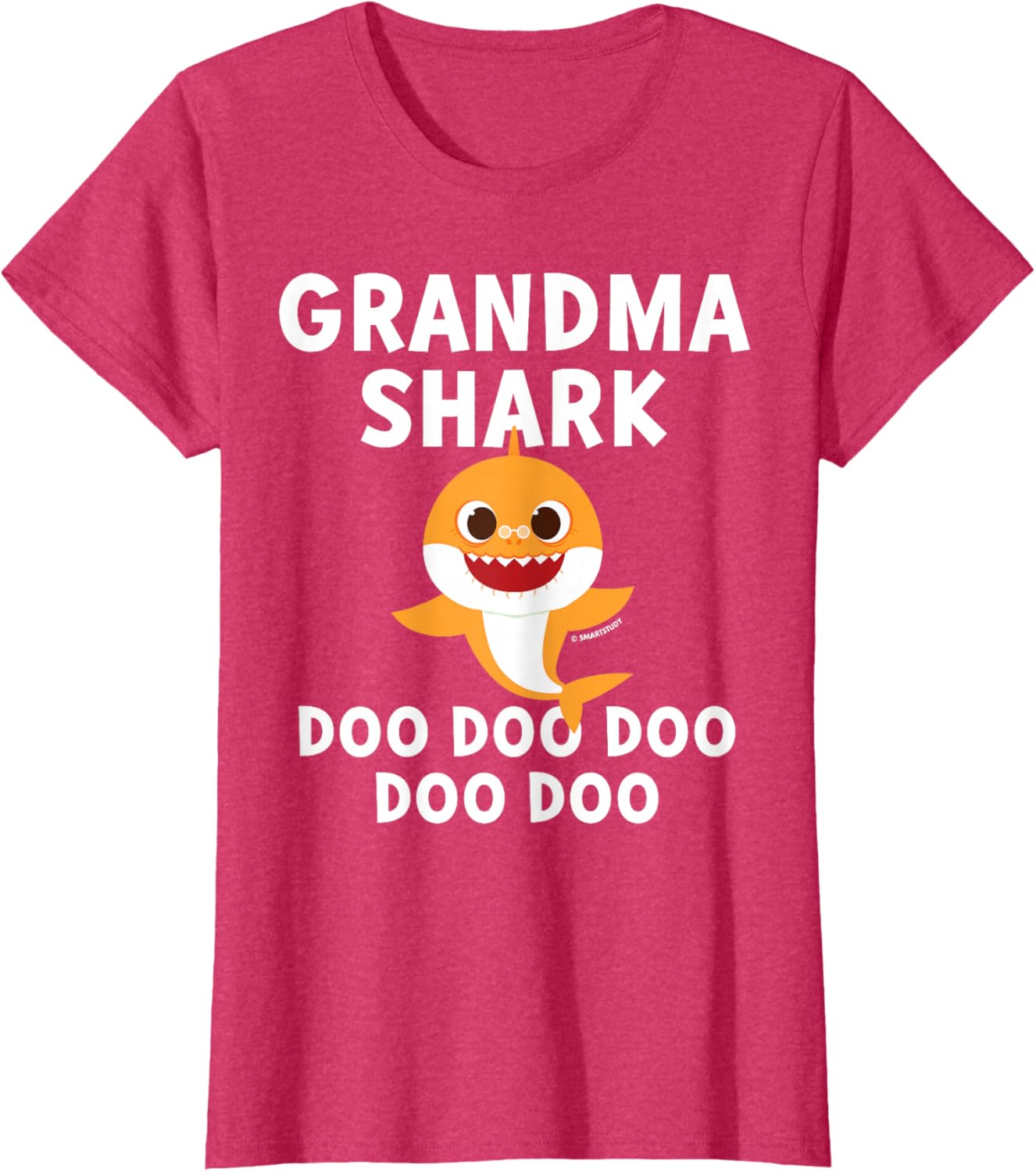 Pinkfong Grandma Shark Official T-Shirt for Kids - Cute and Fun Apparel - 2