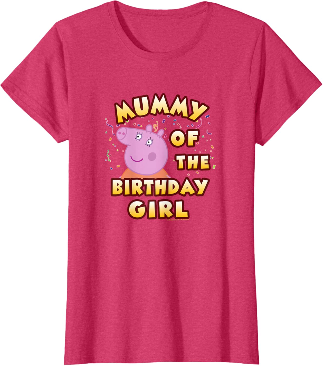 Peppa Pig Mummy of the Birthday Girl T-Shirt Fun Kids Party Outfit - 5