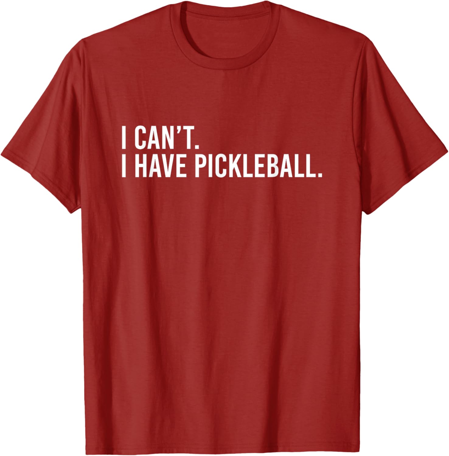 Cool Pickleball Coach T-Shirt I Can't I Have Pickleball Apparel - 6